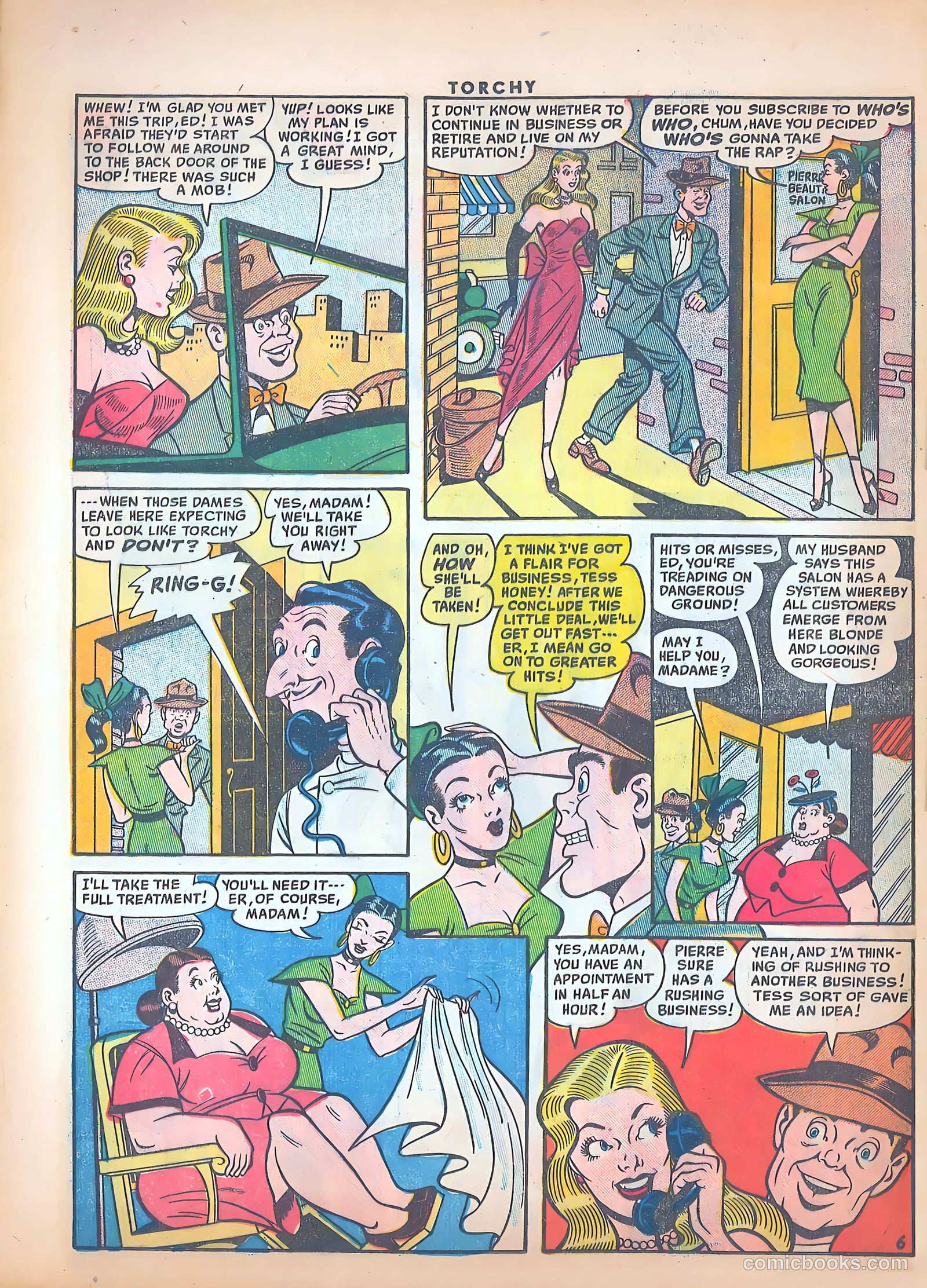 Torchy #6 (1950) — page 32 of 36