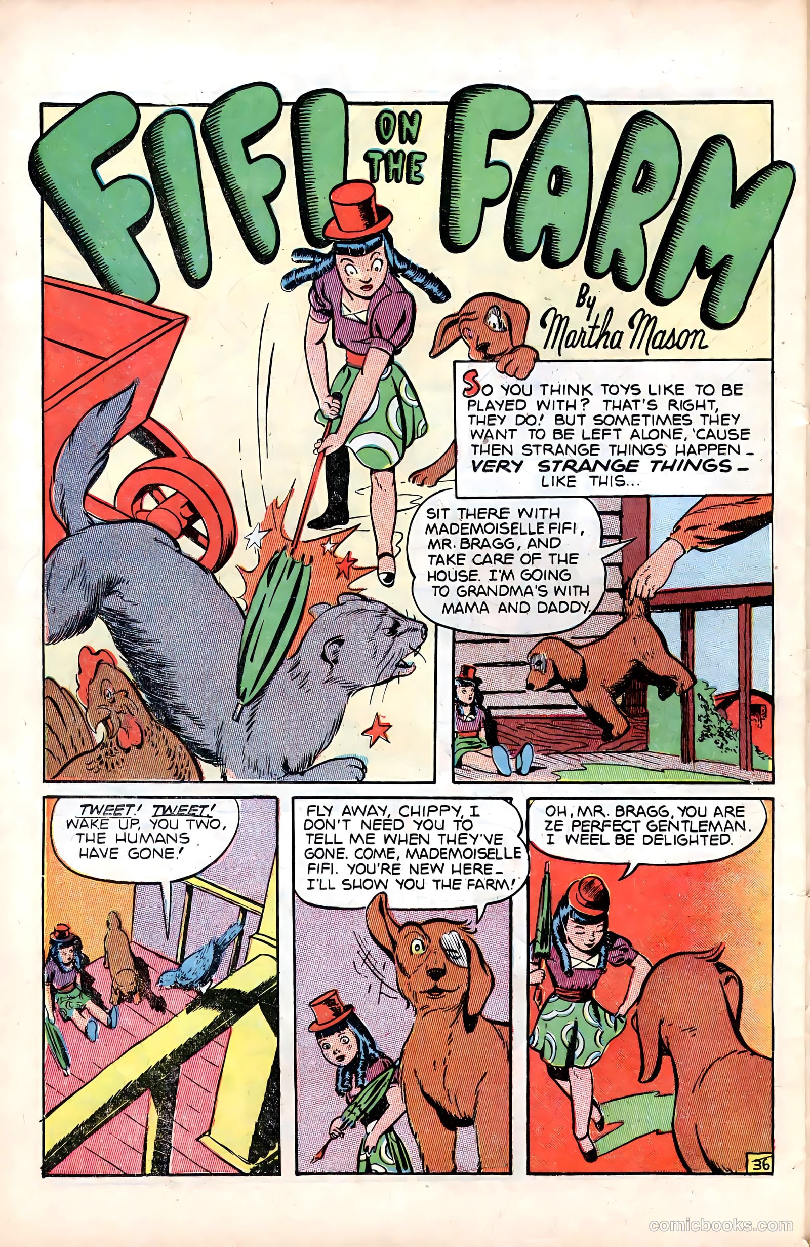 Toyland Comics #1 (1947) — page 38 of 52