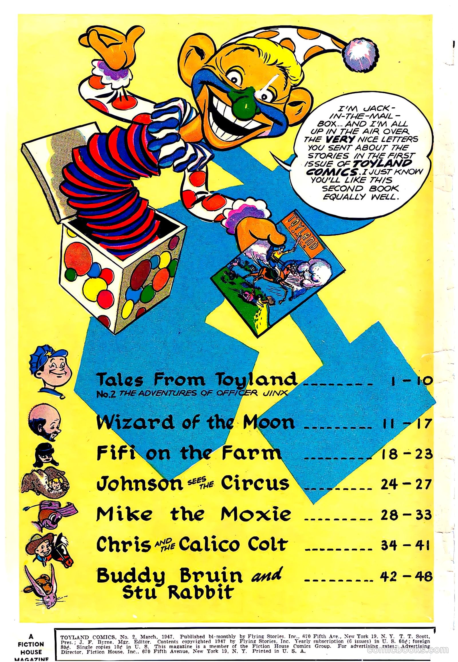 Toyland Comics #2 (1947) — page 2 of 51