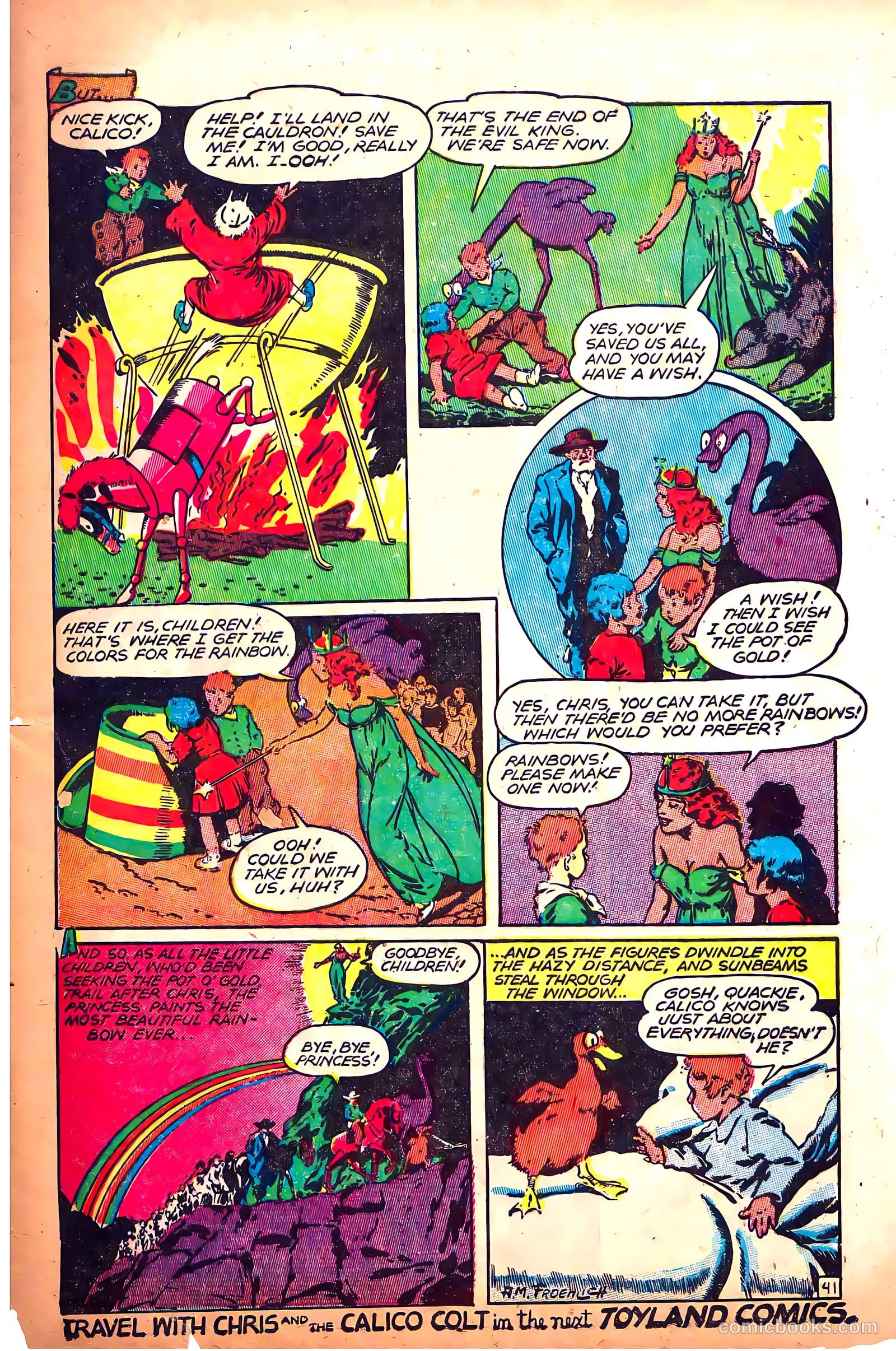 Toyland Comics #2 (1947) — page 43 of 51