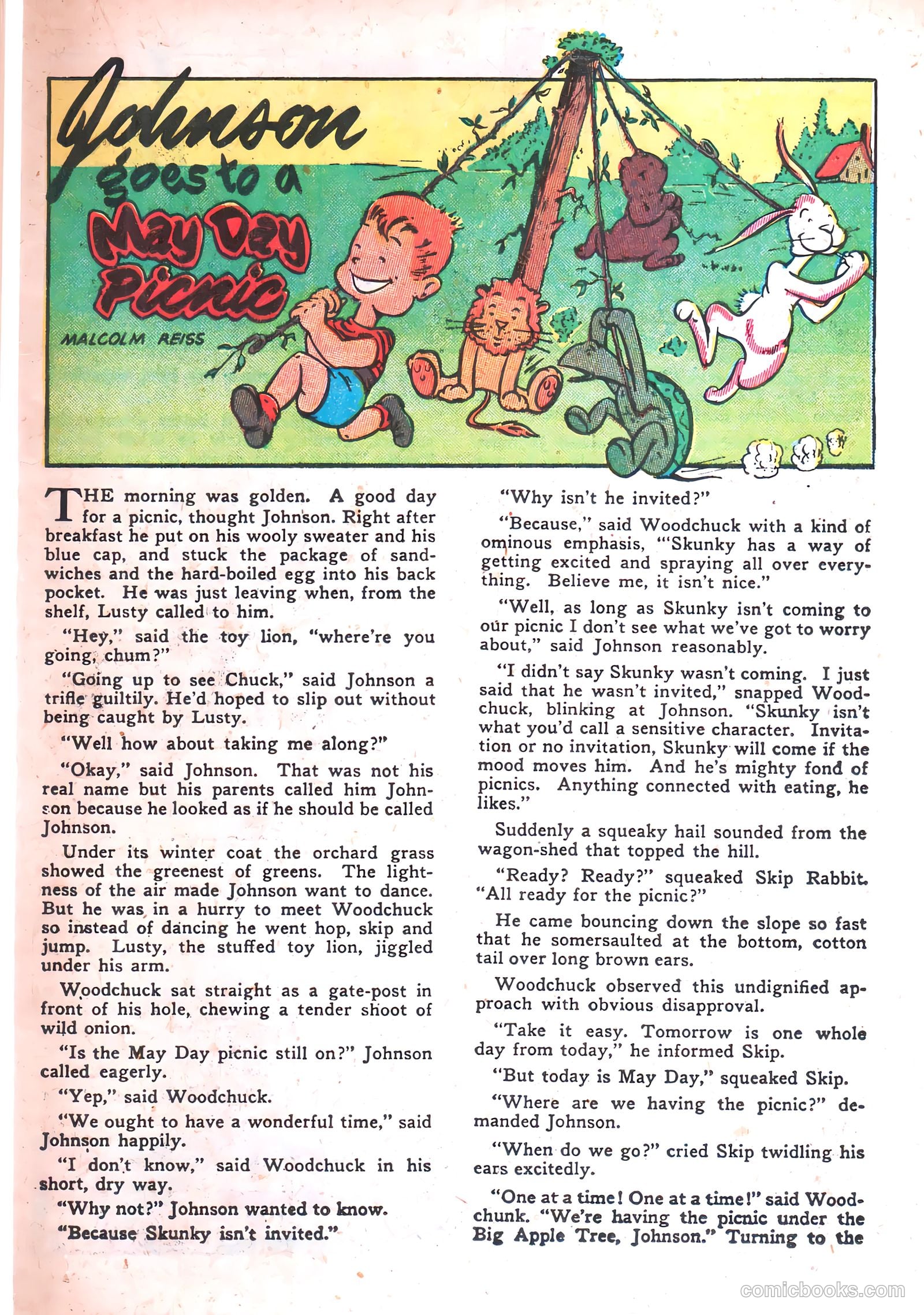Toyland Comics #3 (1947) — page 25 of 52