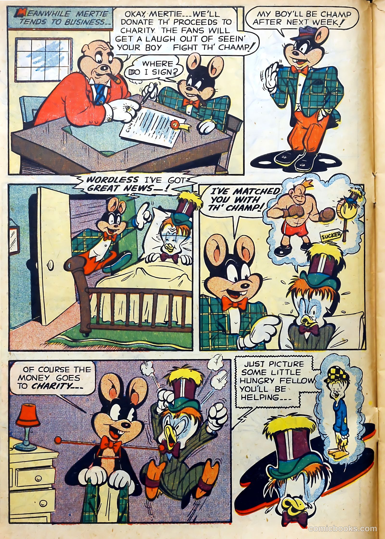 Toytown Comics #4 (1946) — page 6 of 52