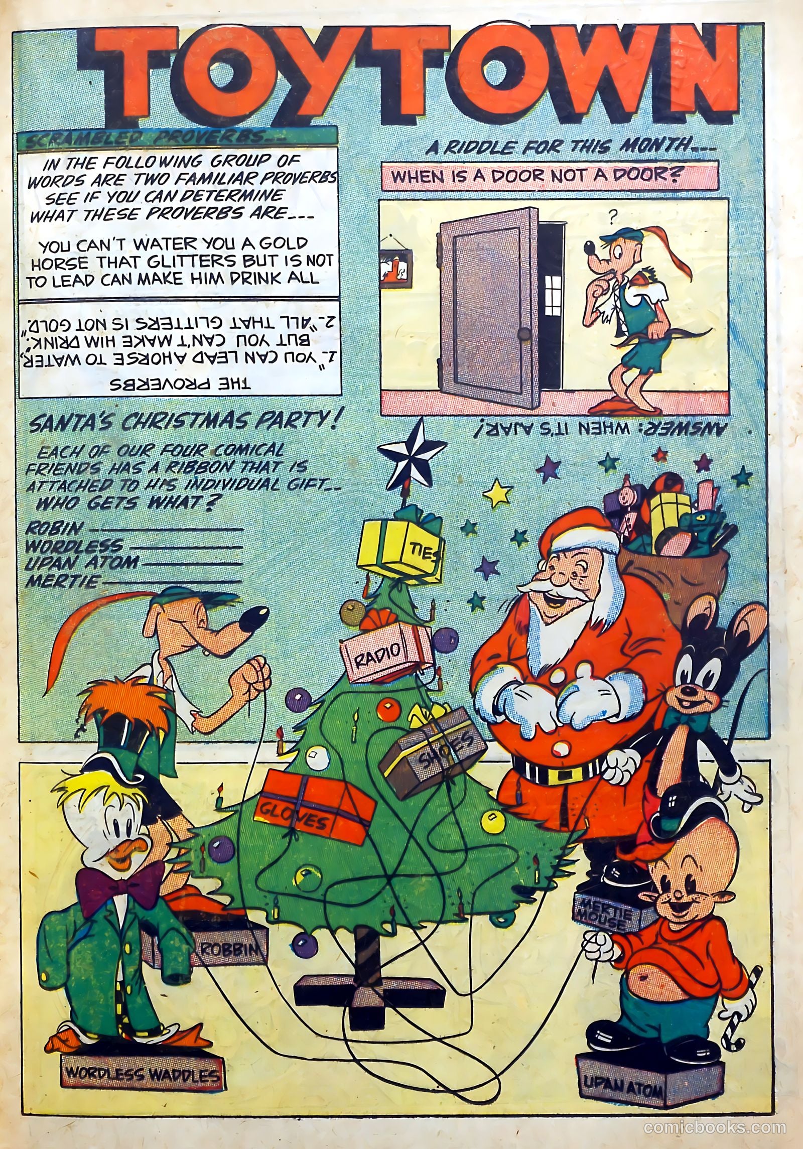 Toytown Comics #5 (1946) — page 37 of 52