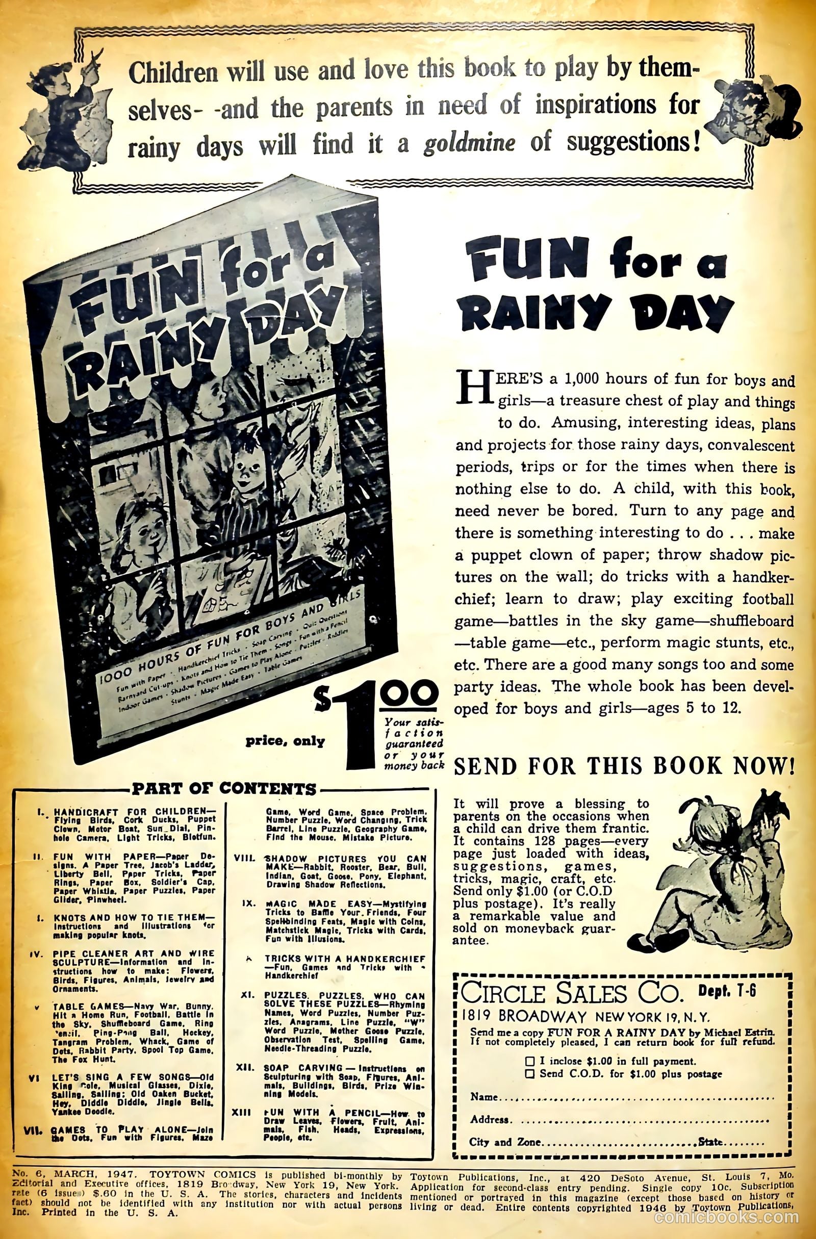 Toytown Comics #6 (1947) — page 2 of 52