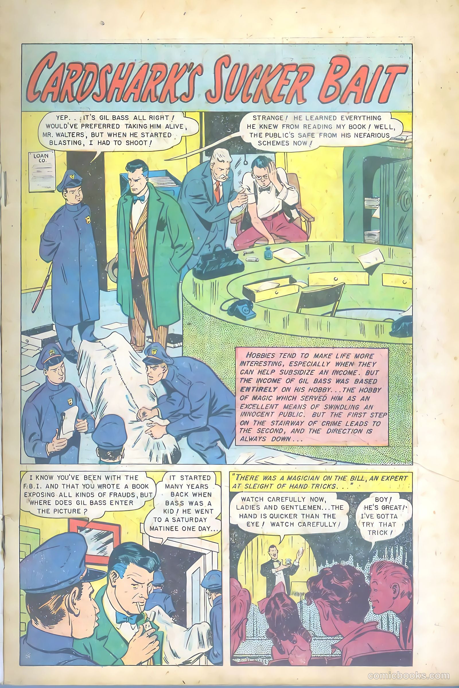Trapped! #1 (1954) — page 3 of 36