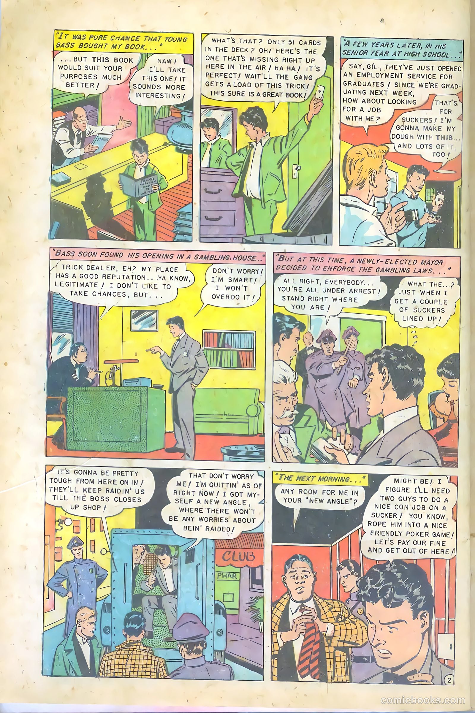 Trapped! #1 (1954) — page 4 of 36