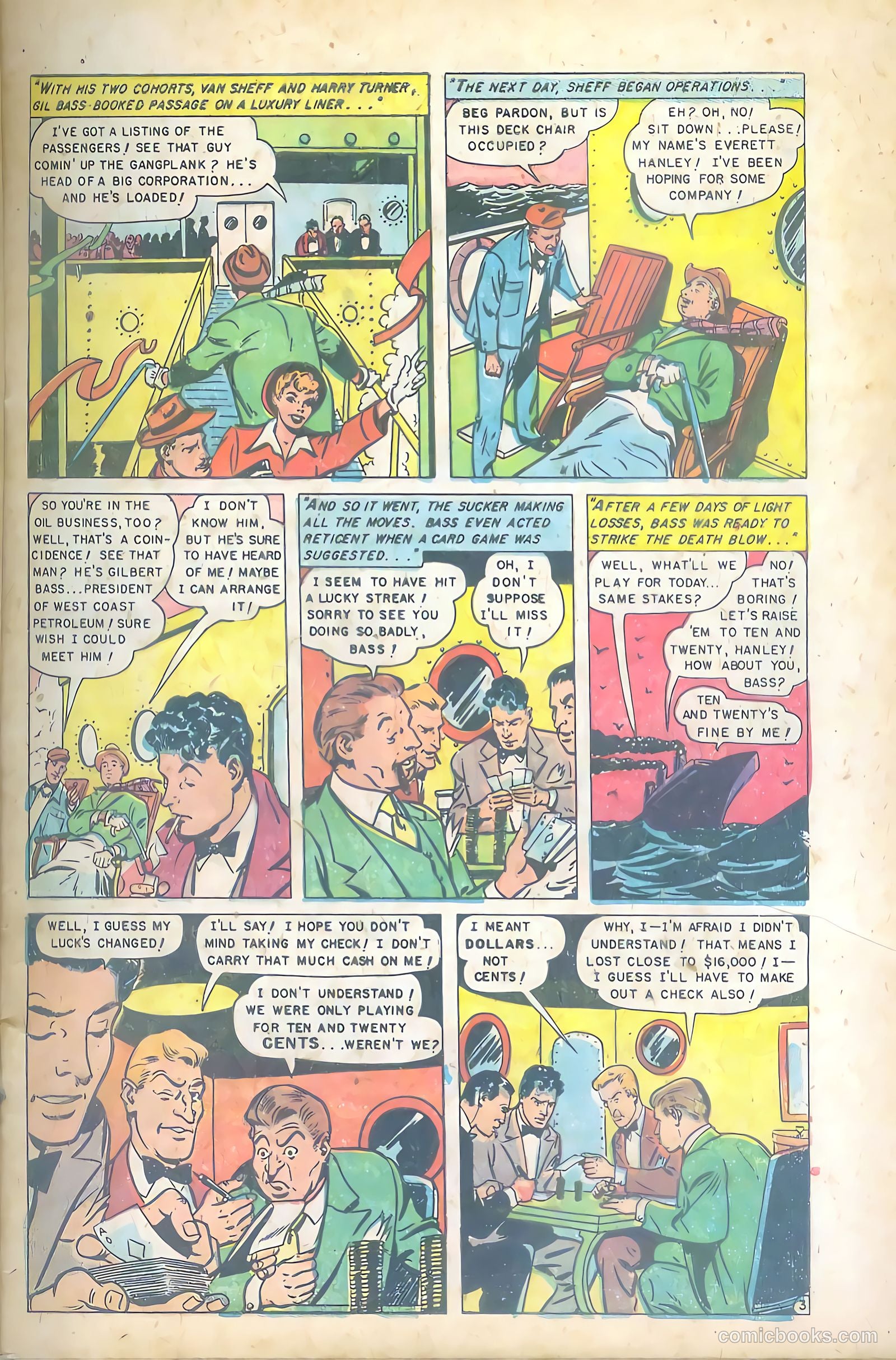 Trapped! #1 (1954) — page 5 of 36