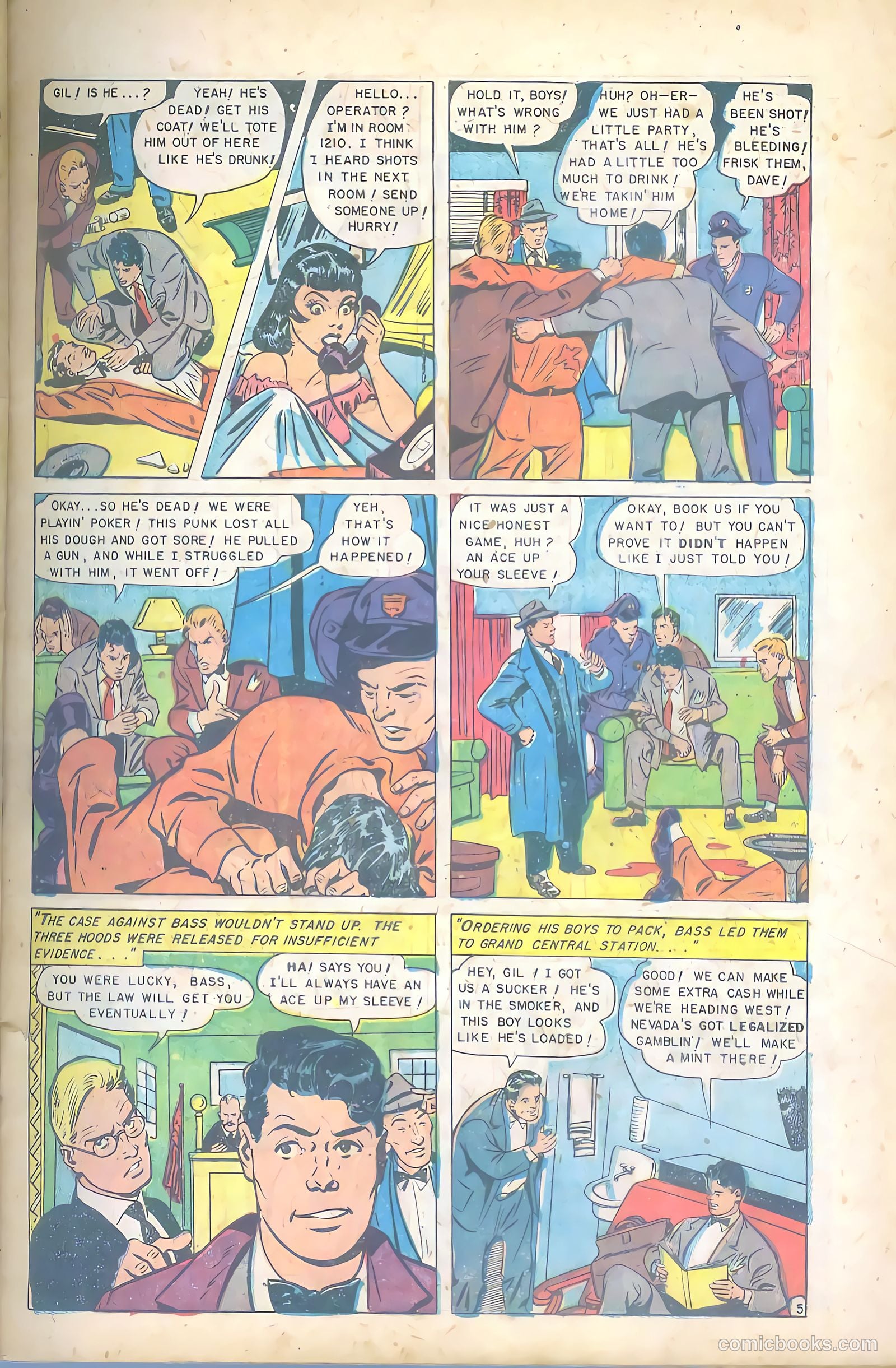 Trapped! #1 (1954) — page 7 of 36