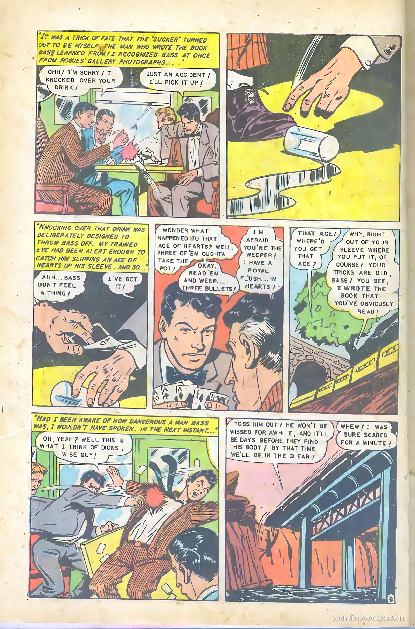 Trapped! #1 (1954) — page 8 of 36