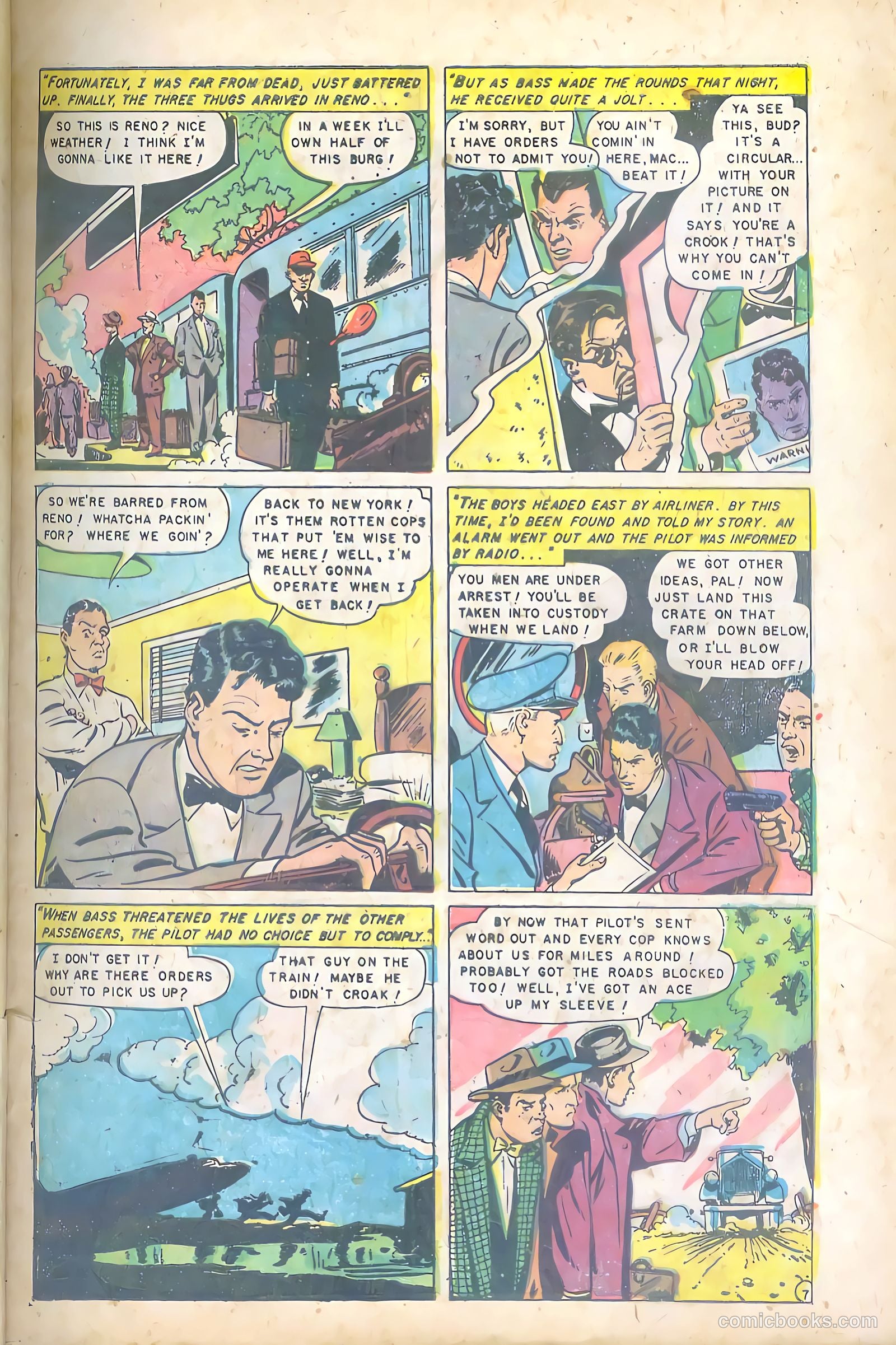 Trapped! #1 (1954) — page 9 of 36