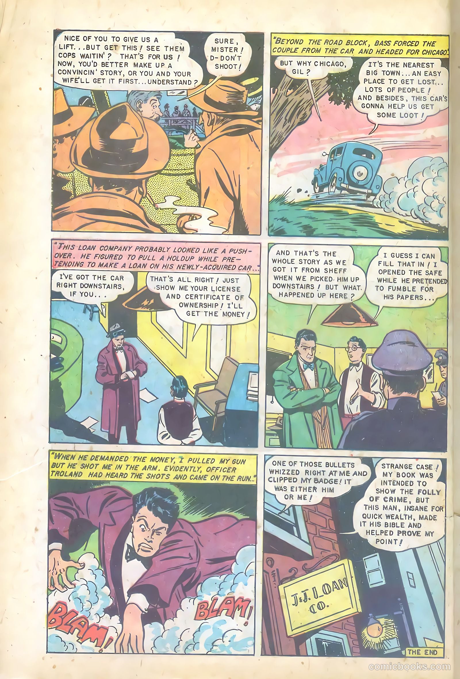 Trapped! #1 (1954) — page 10 of 36