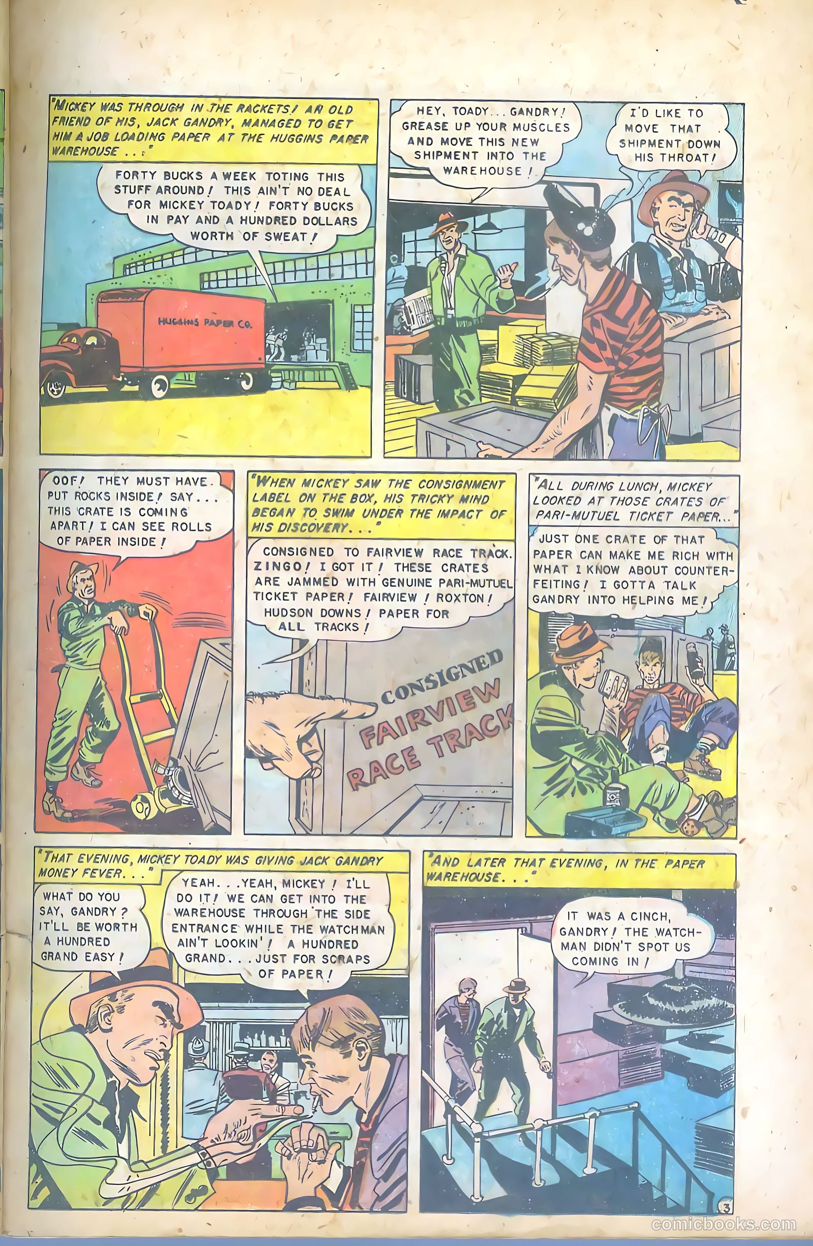 Trapped! #1 (1954) — page 13 of 36