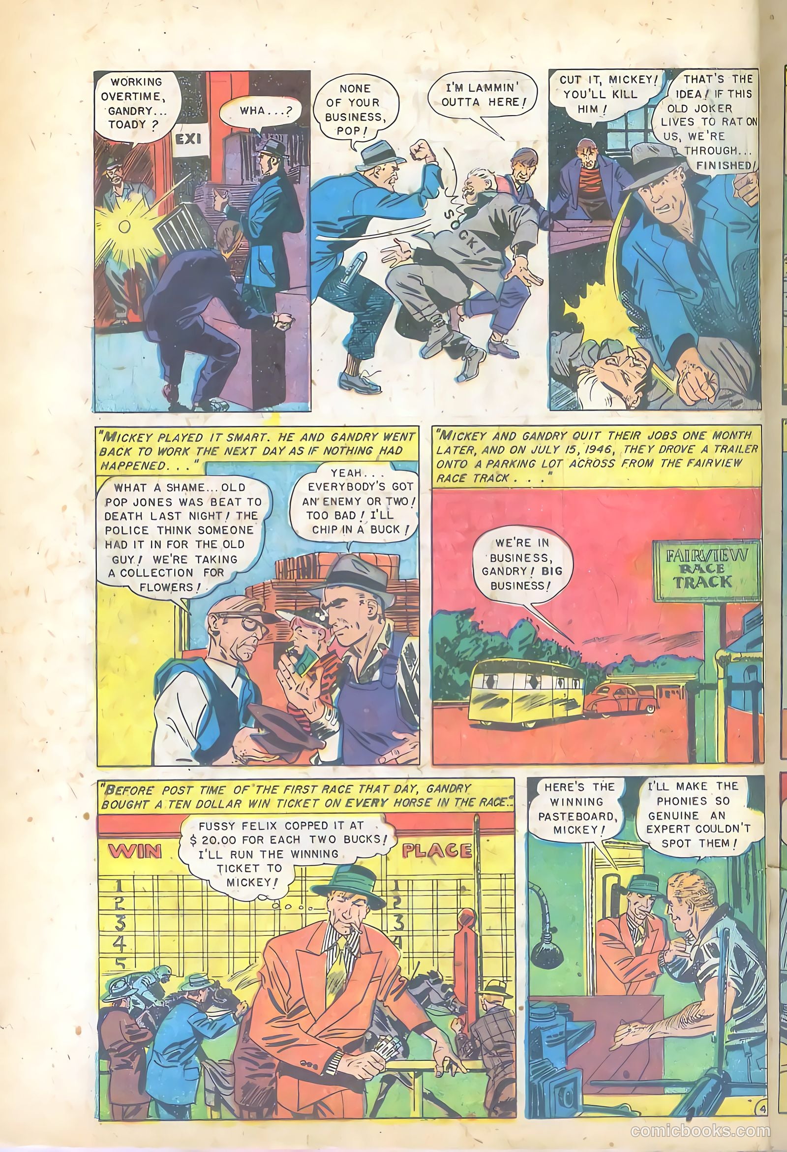 Trapped! #1 (1954) — page 14 of 36