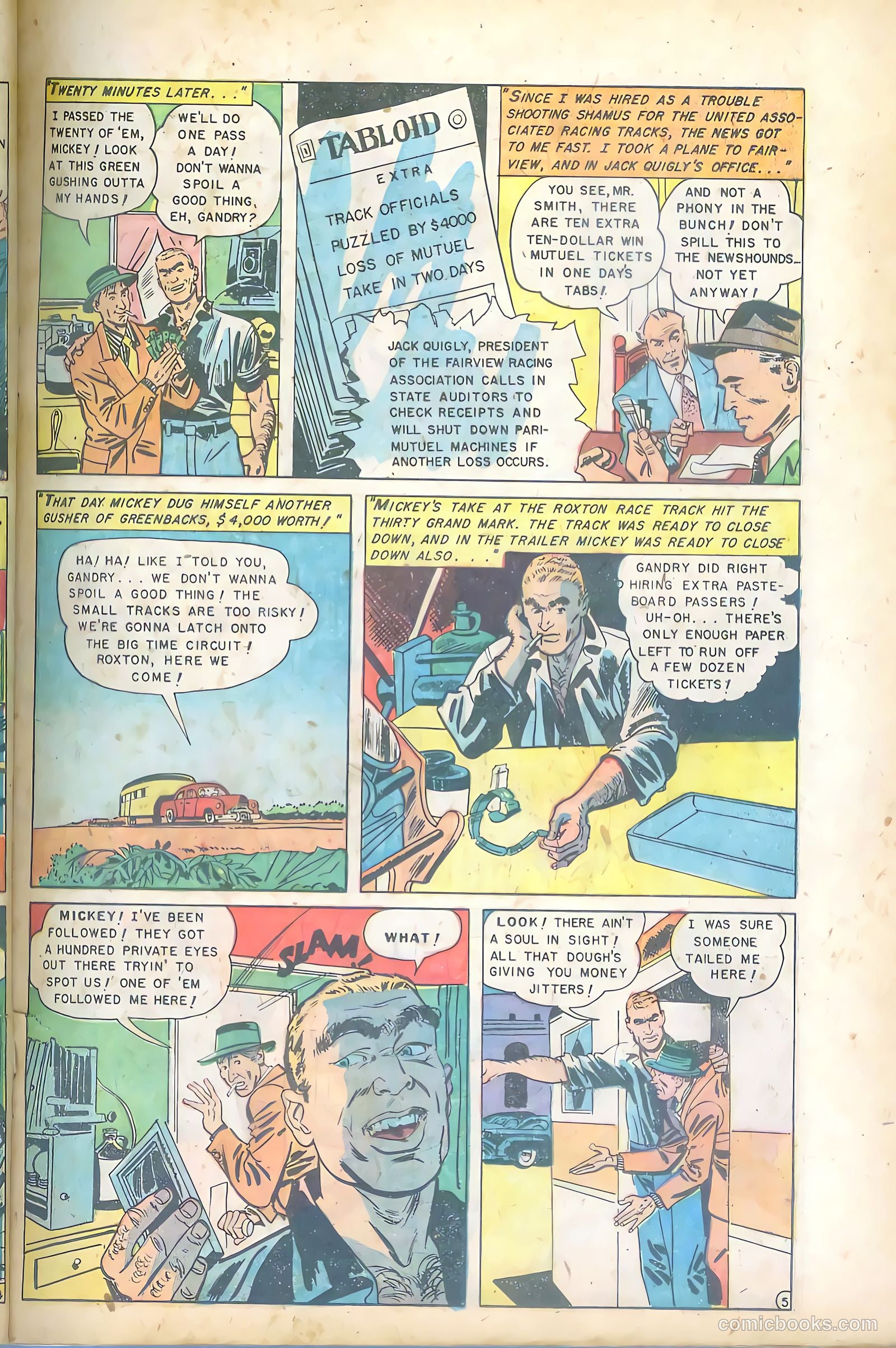 Trapped! #1 (1954) — page 15 of 36