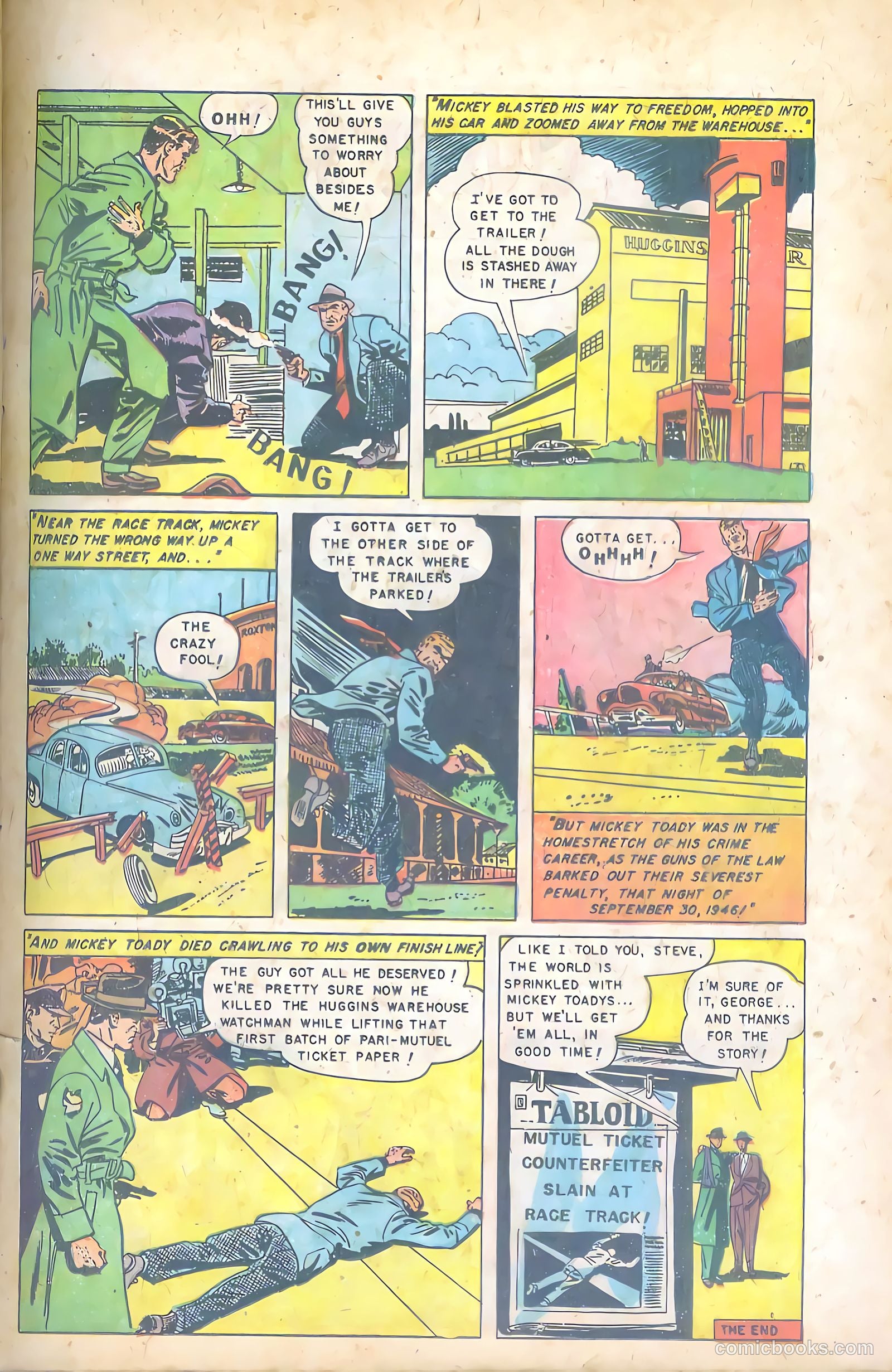Trapped! #1 (1954) — page 17 of 36