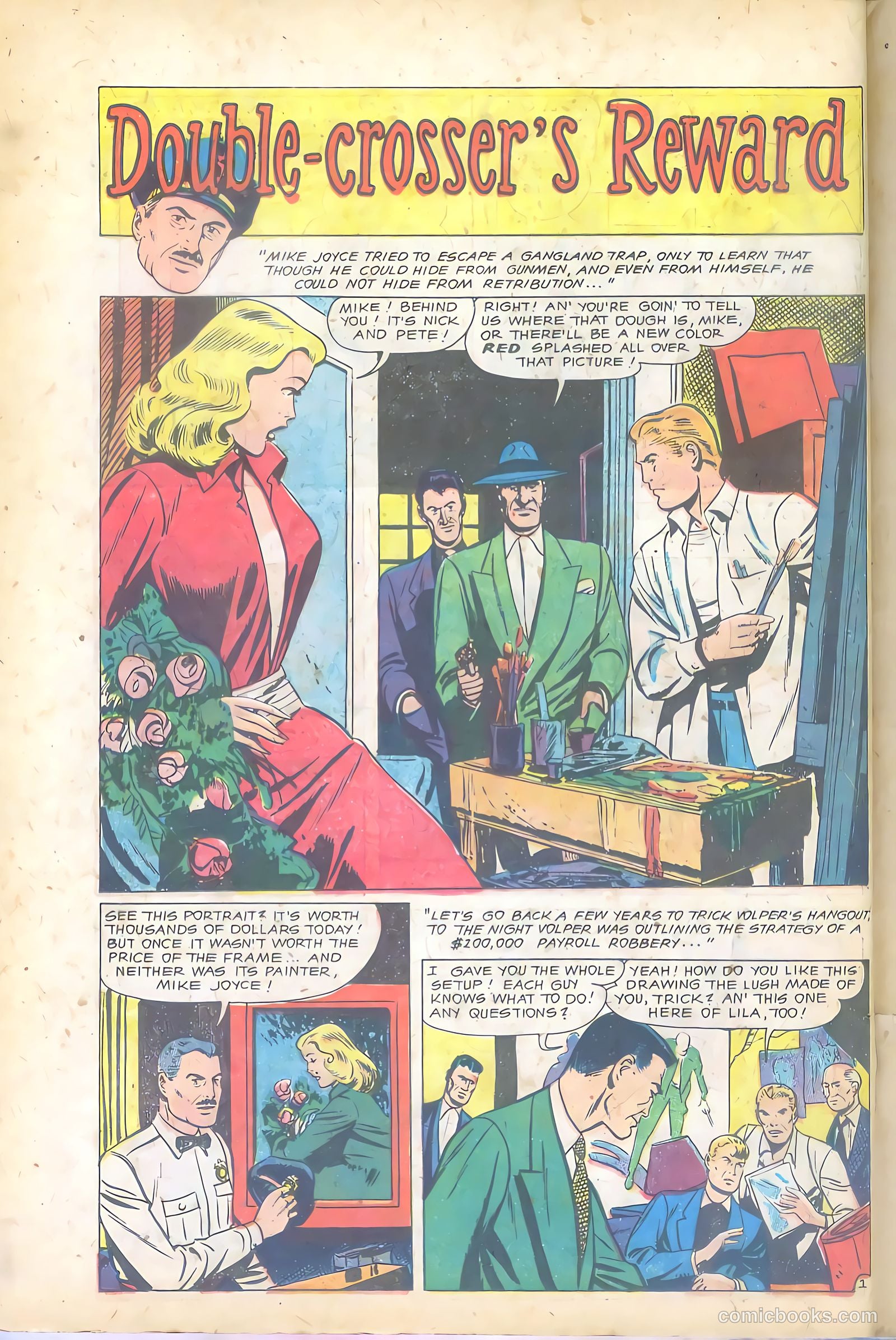 Trapped! #1 (1954) — page 18 of 36