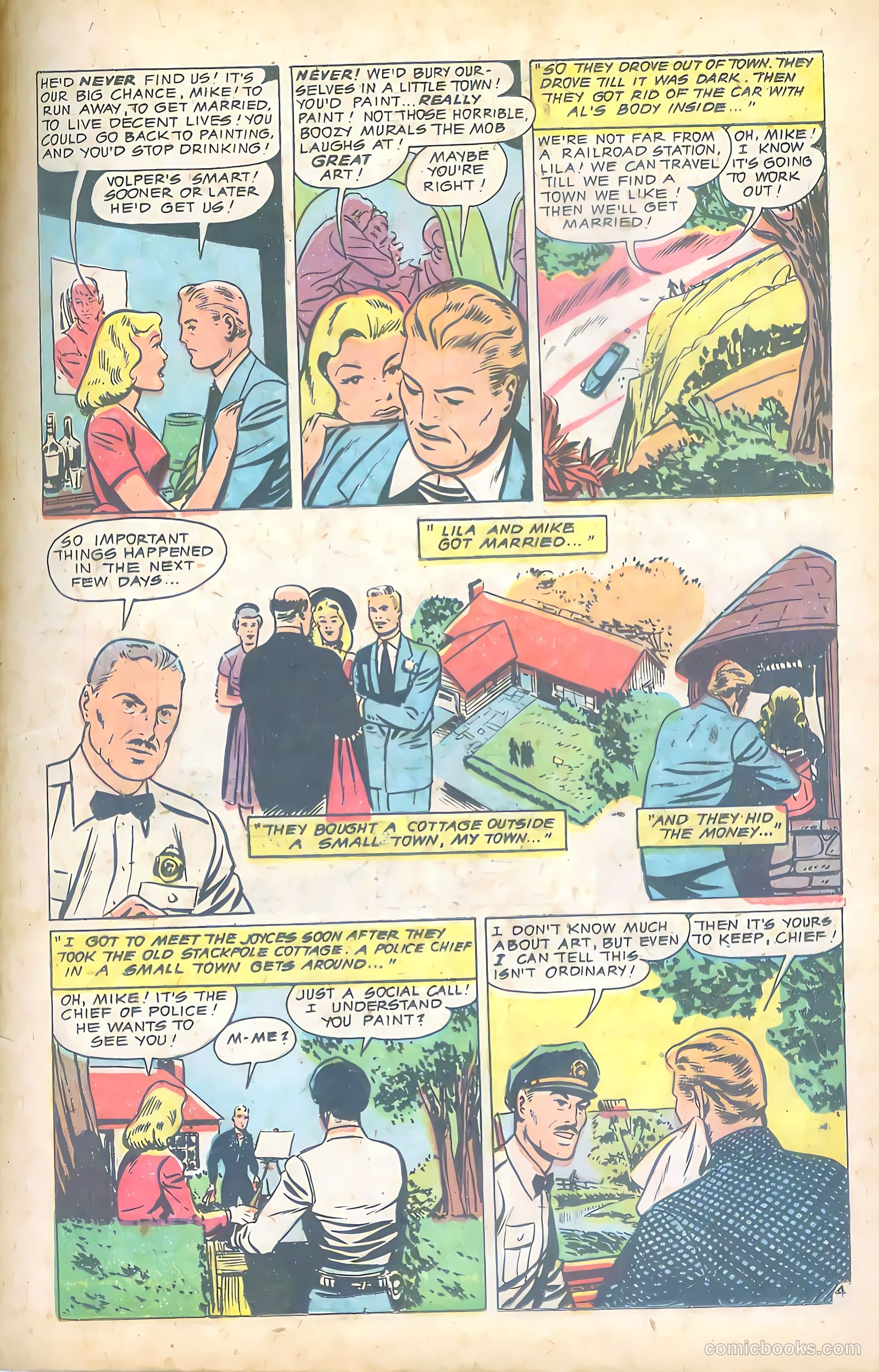 Trapped! #1 (1954) — page 21 of 36