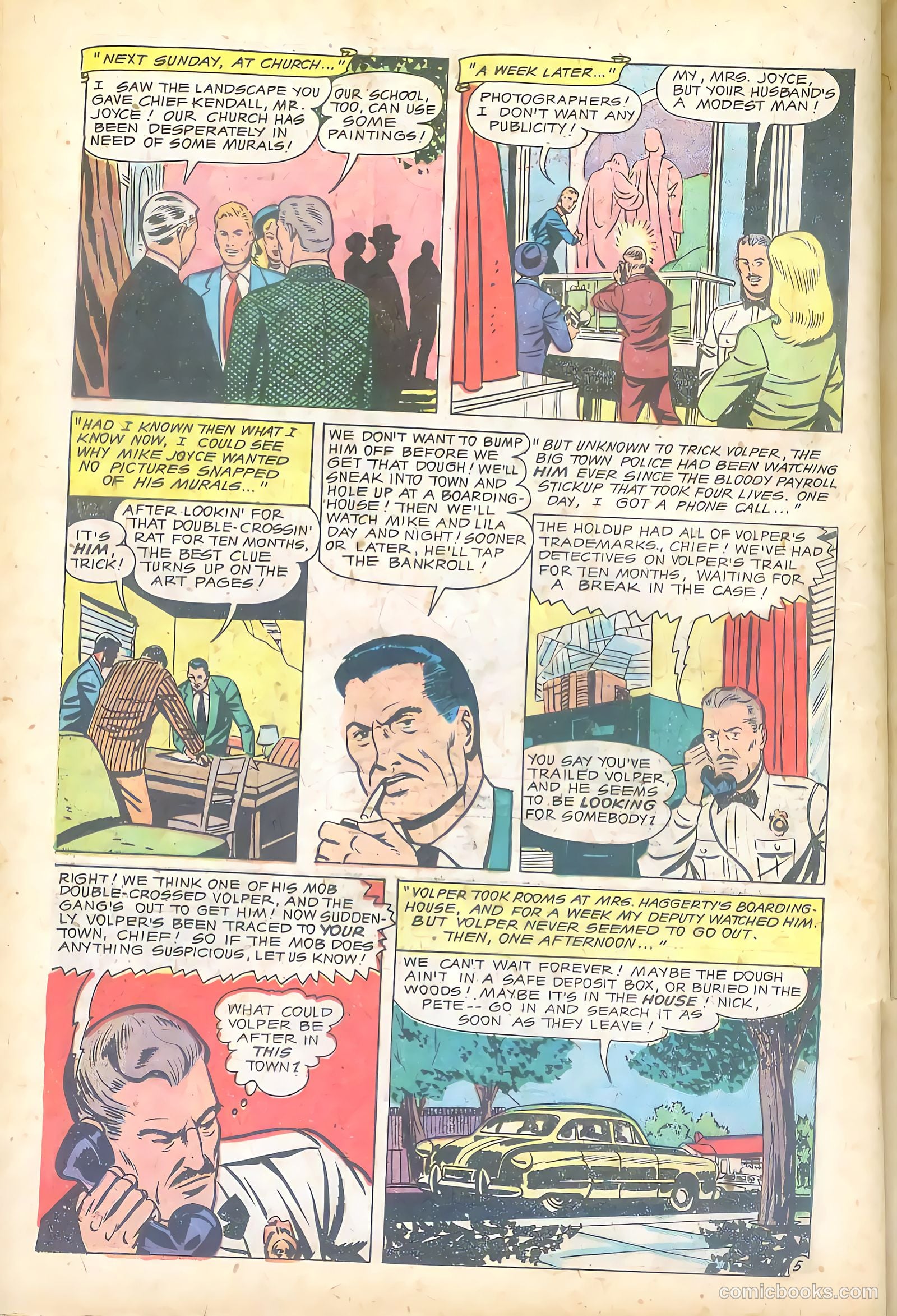 Trapped! #1 (1954) — page 22 of 36