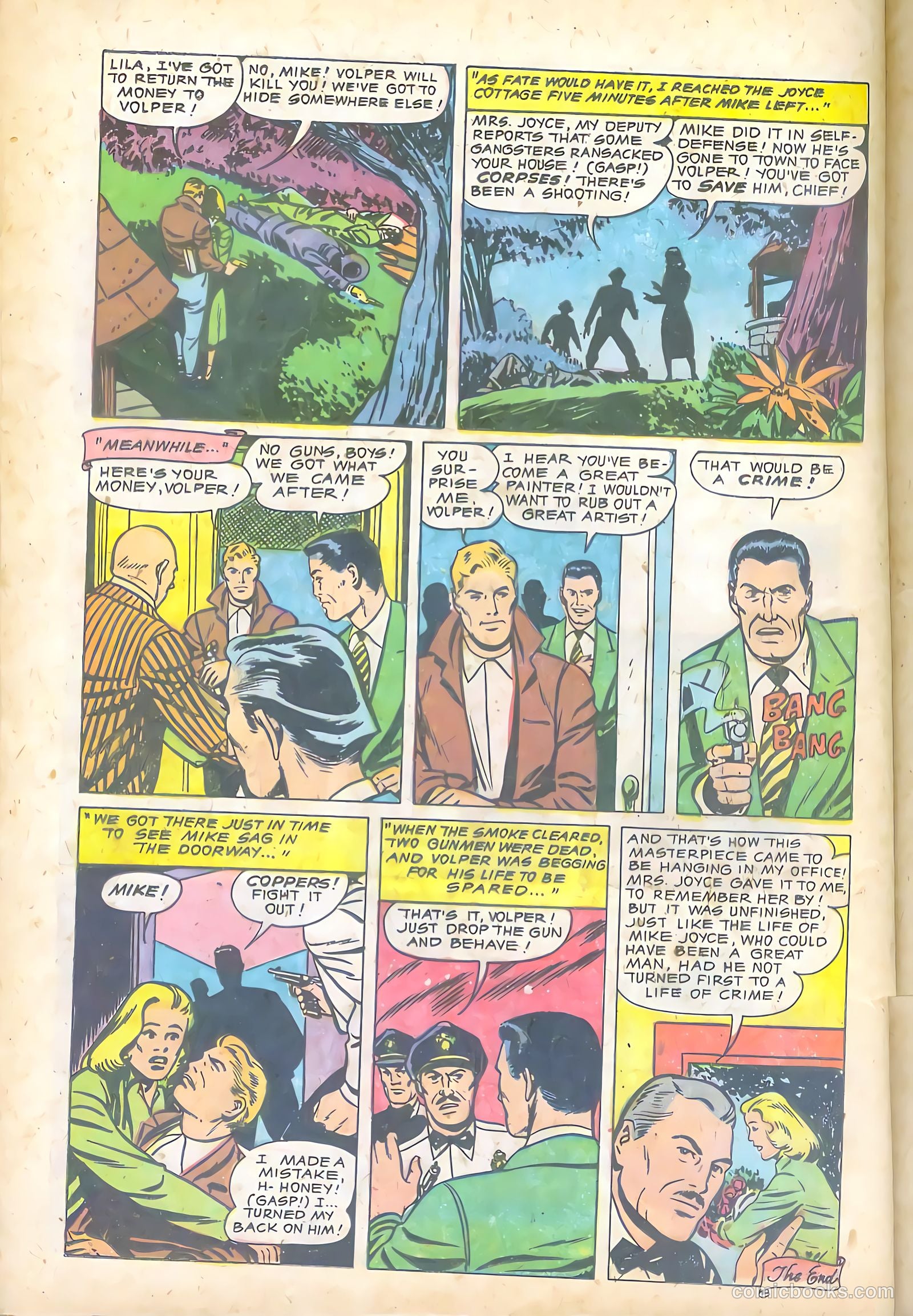 Trapped! #1 (1954) — page 24 of 36