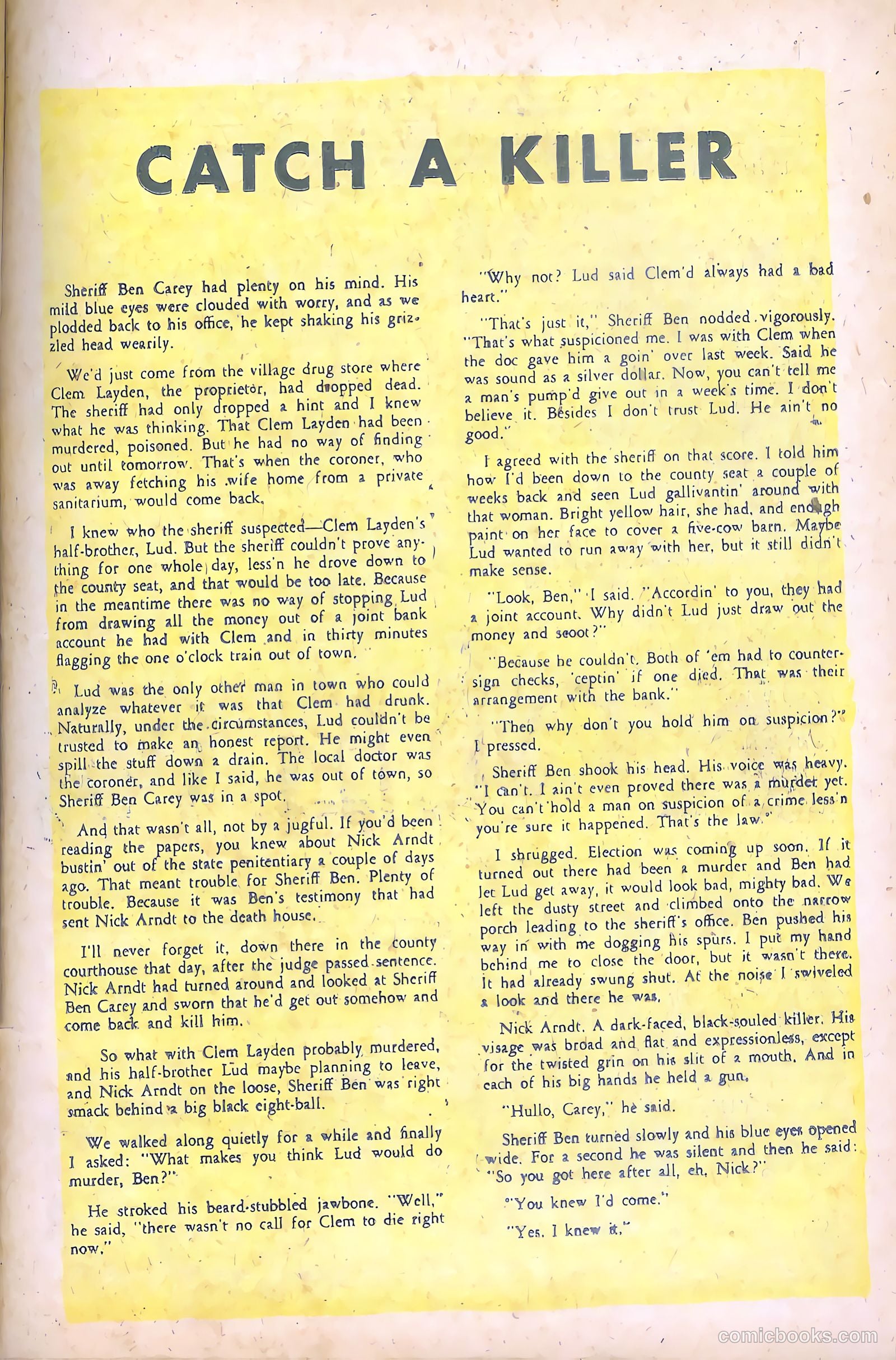 Trapped! #1 (1954) — page 25 of 36