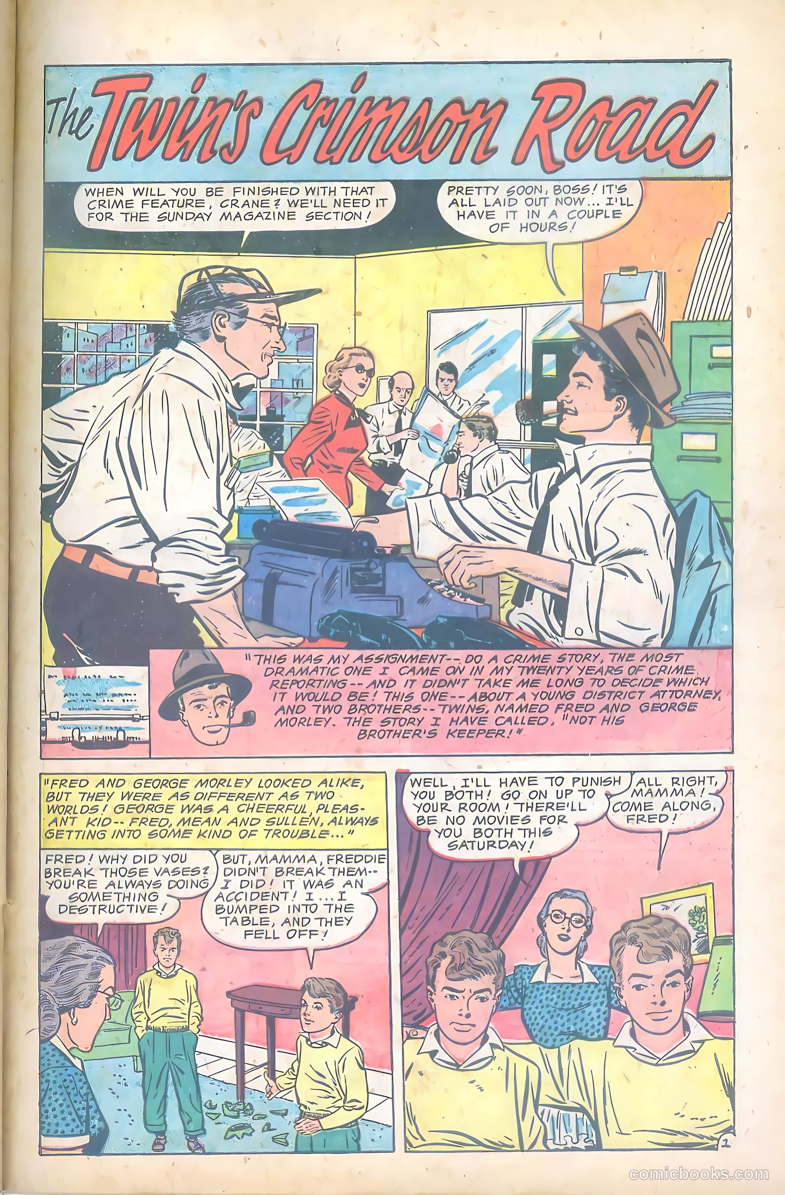 Trapped! #1 (1954) — page 27 of 36