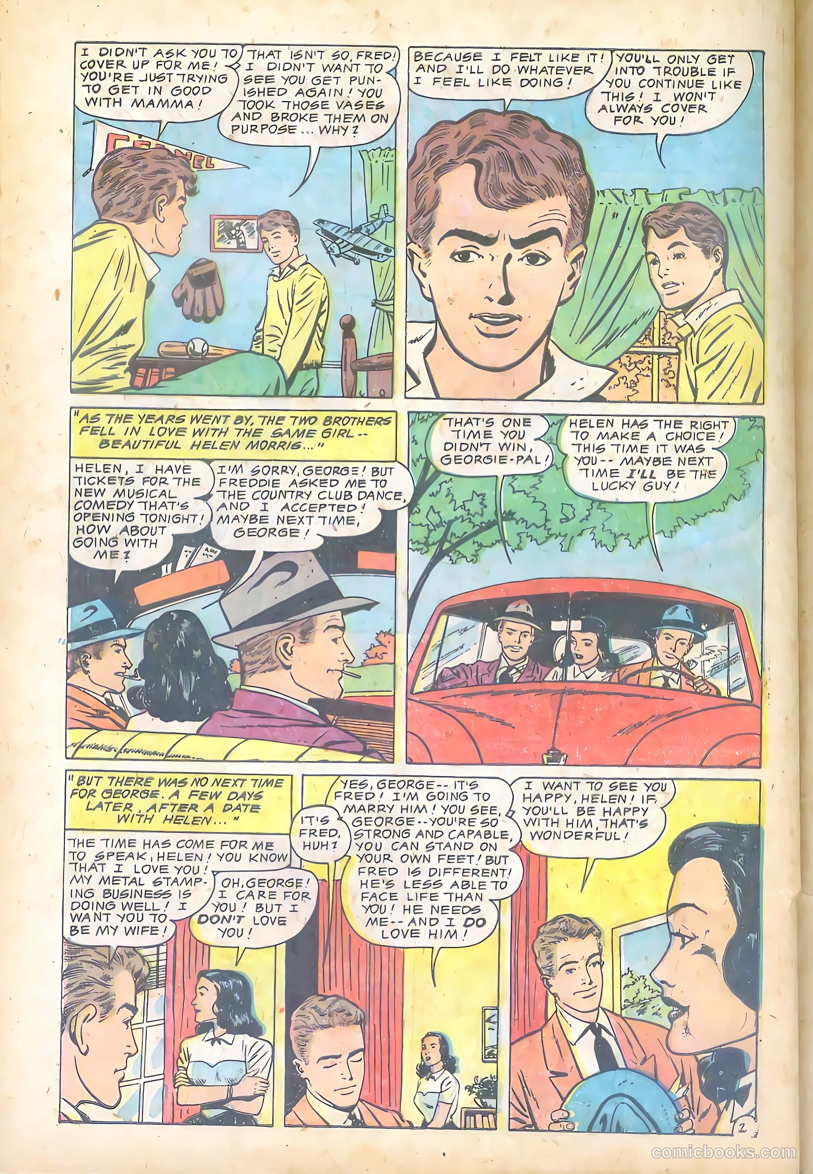 Trapped! #1 (1954) — page 28 of 36