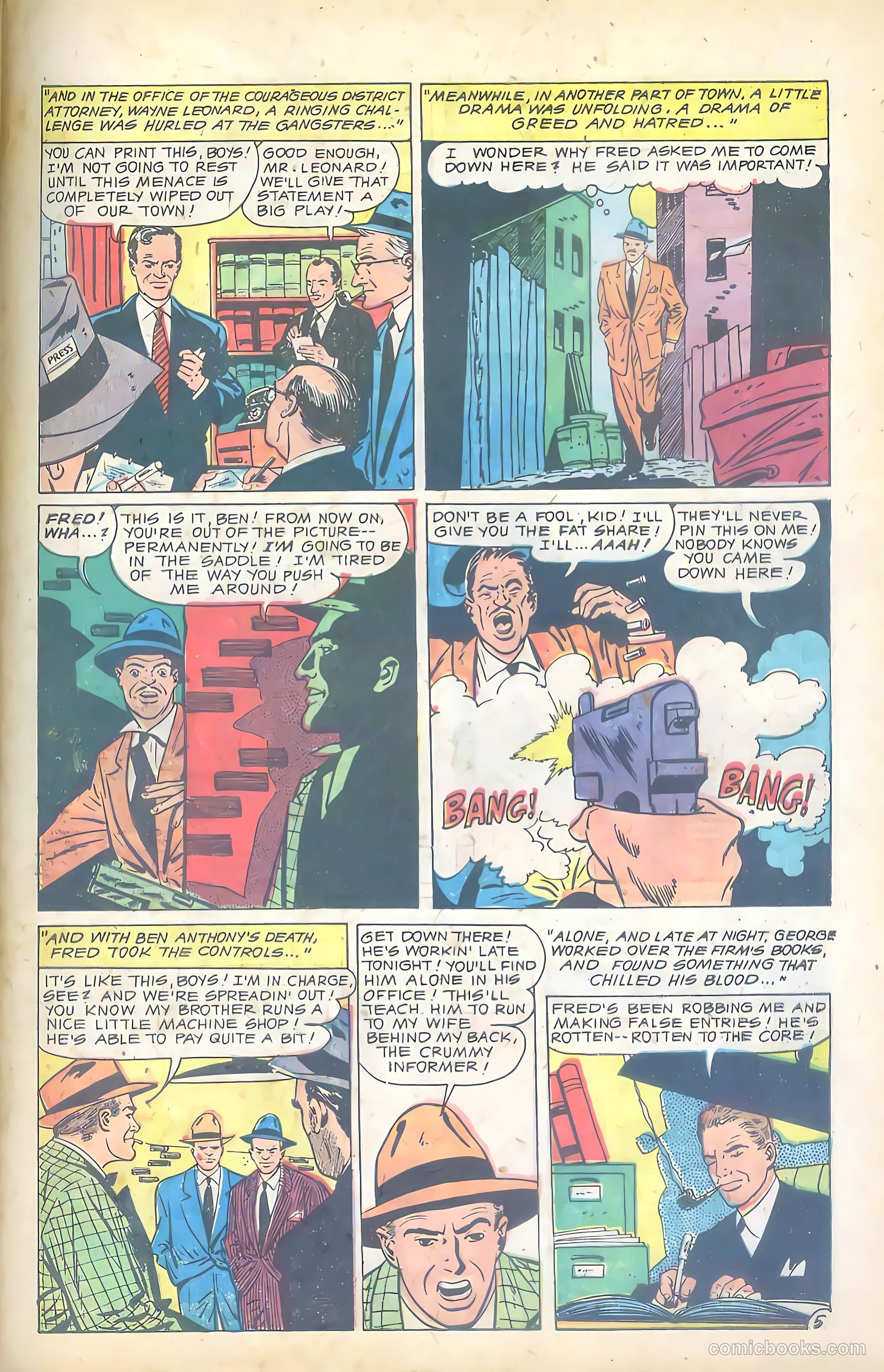 Trapped! #1 (1954) — page 31 of 36