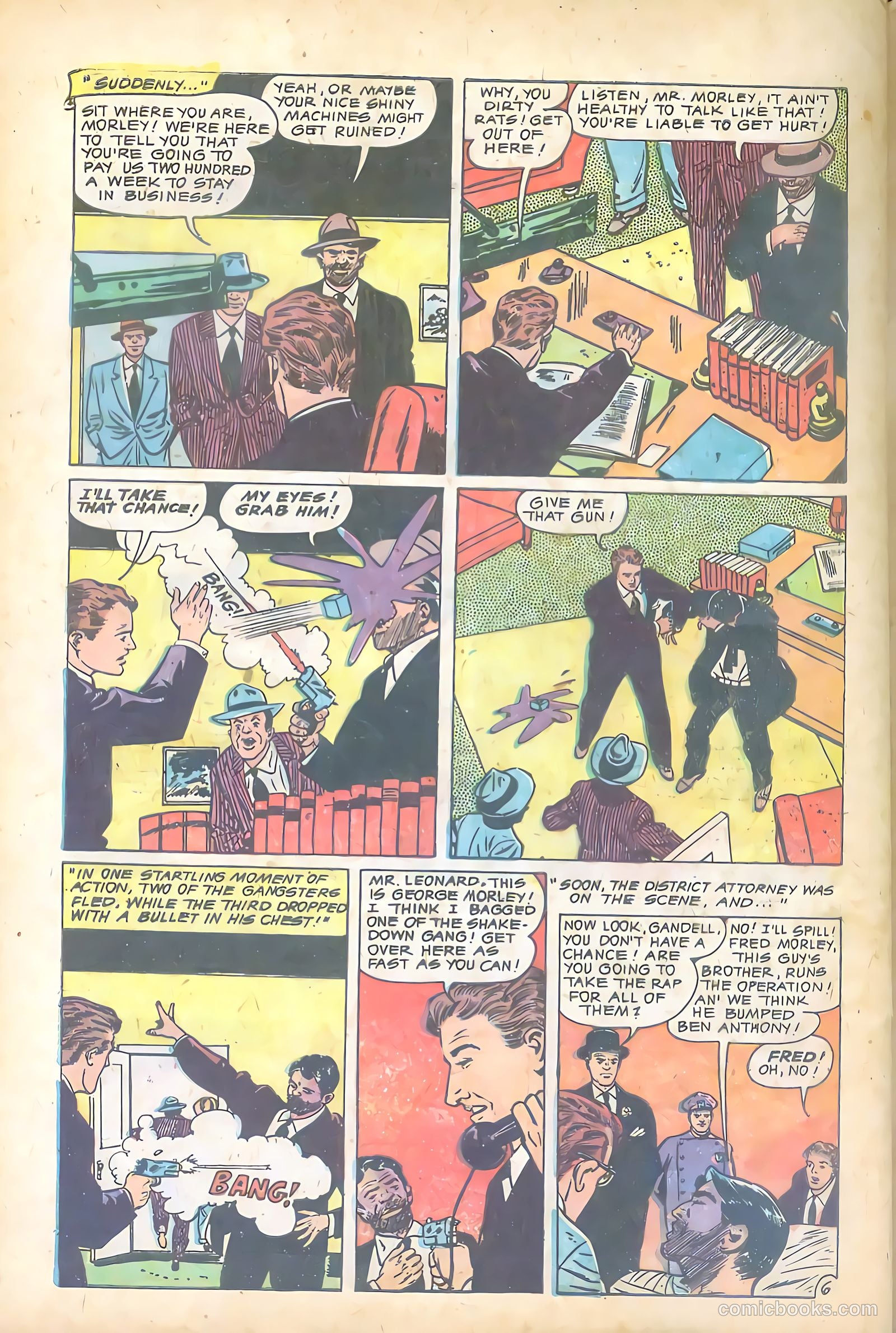 Trapped! #1 (1954) — page 32 of 36