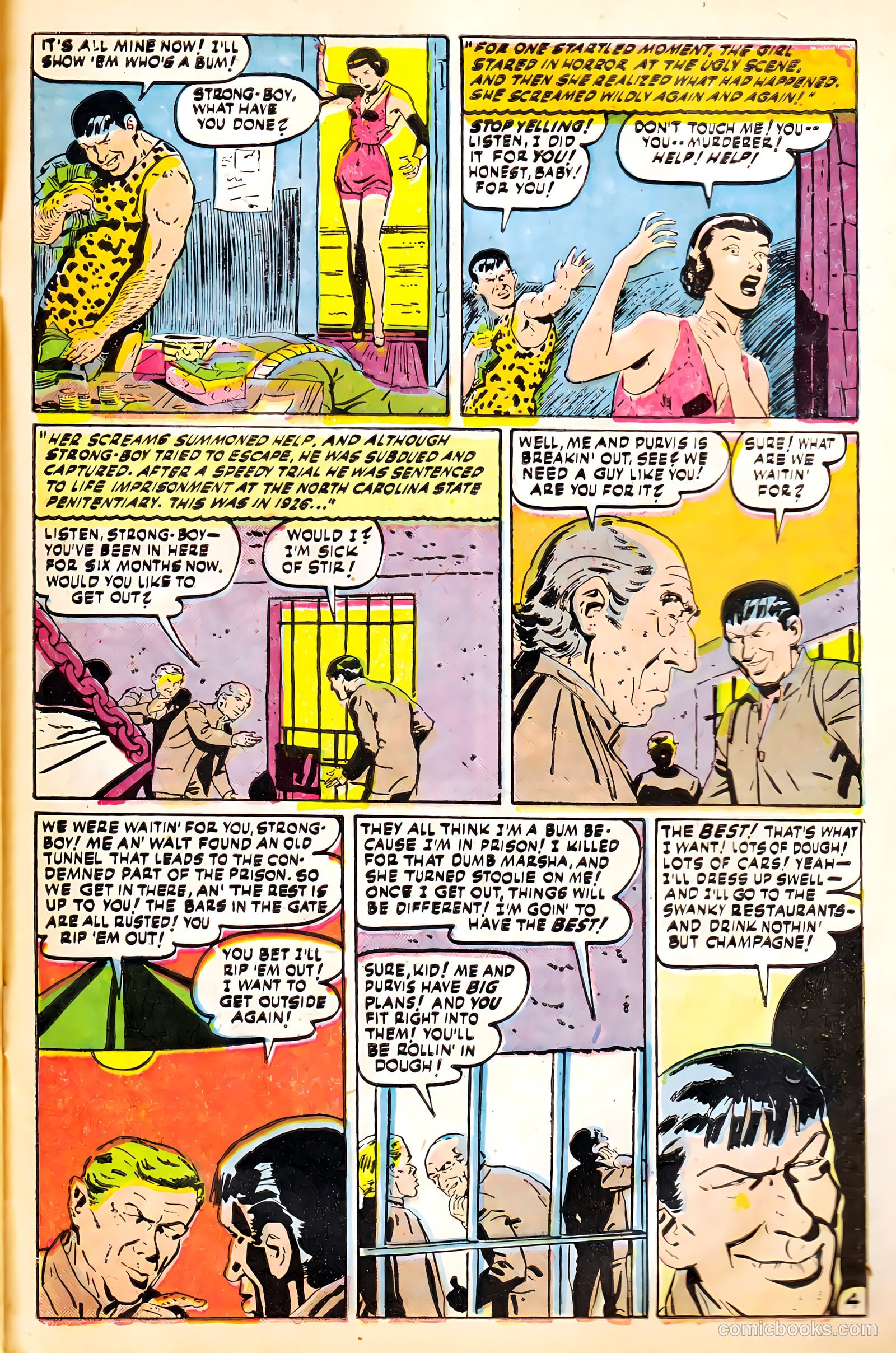 Trapped! #3 (1955) — page 31 of 36