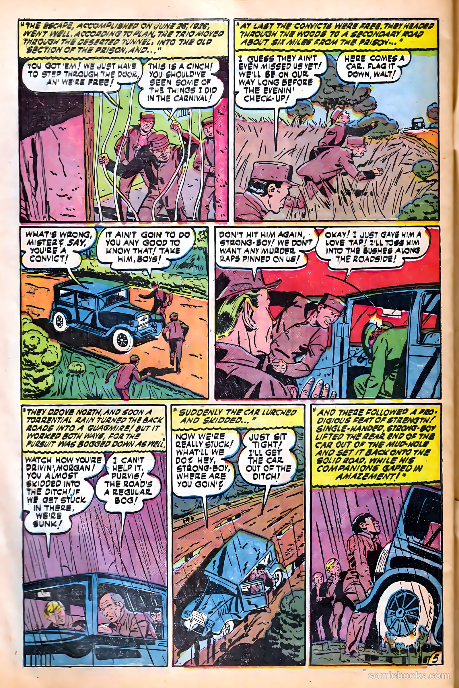 Trapped! #3 (1955) — page 32 of 36