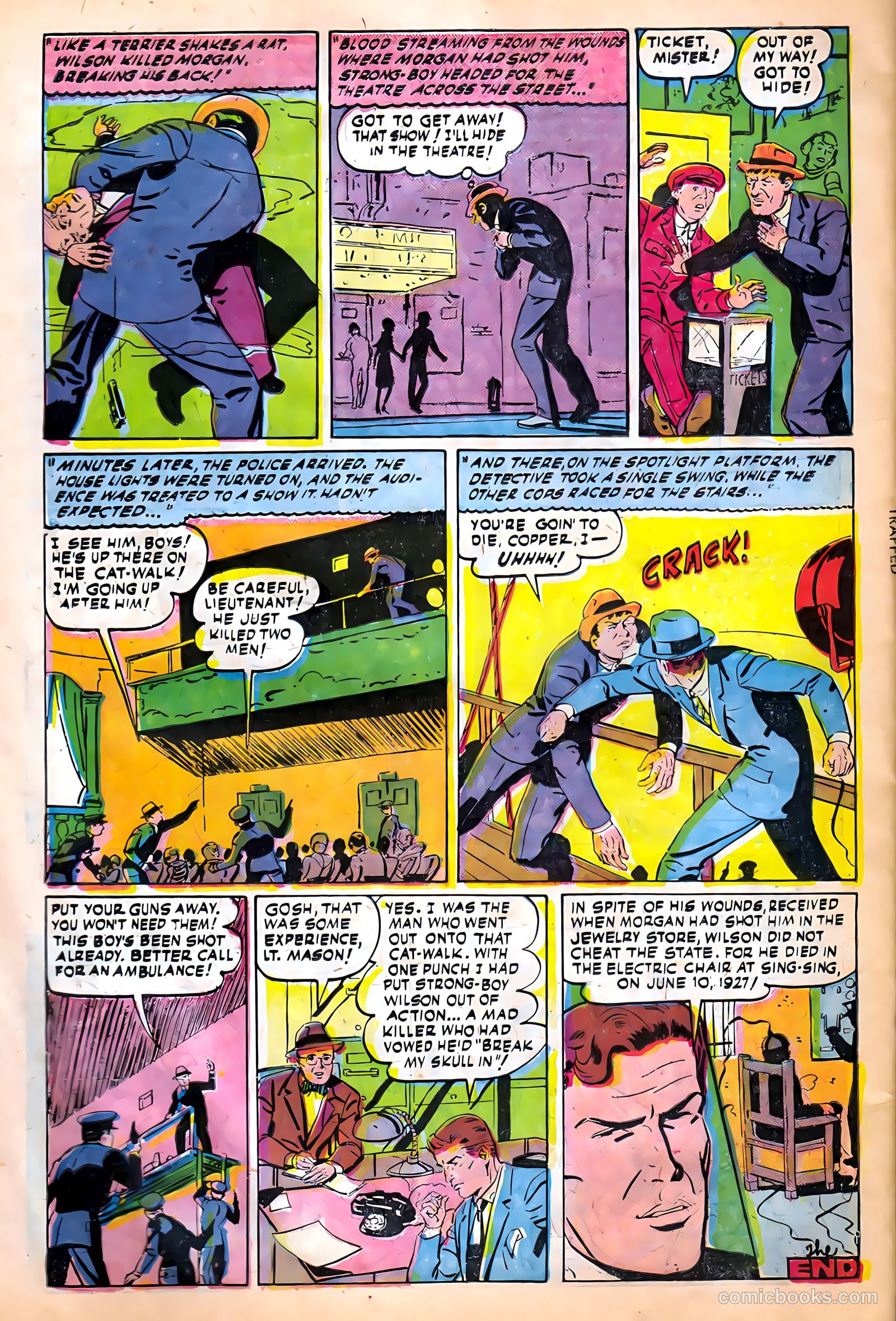 Trapped! #3 (1955) — page 34 of 36