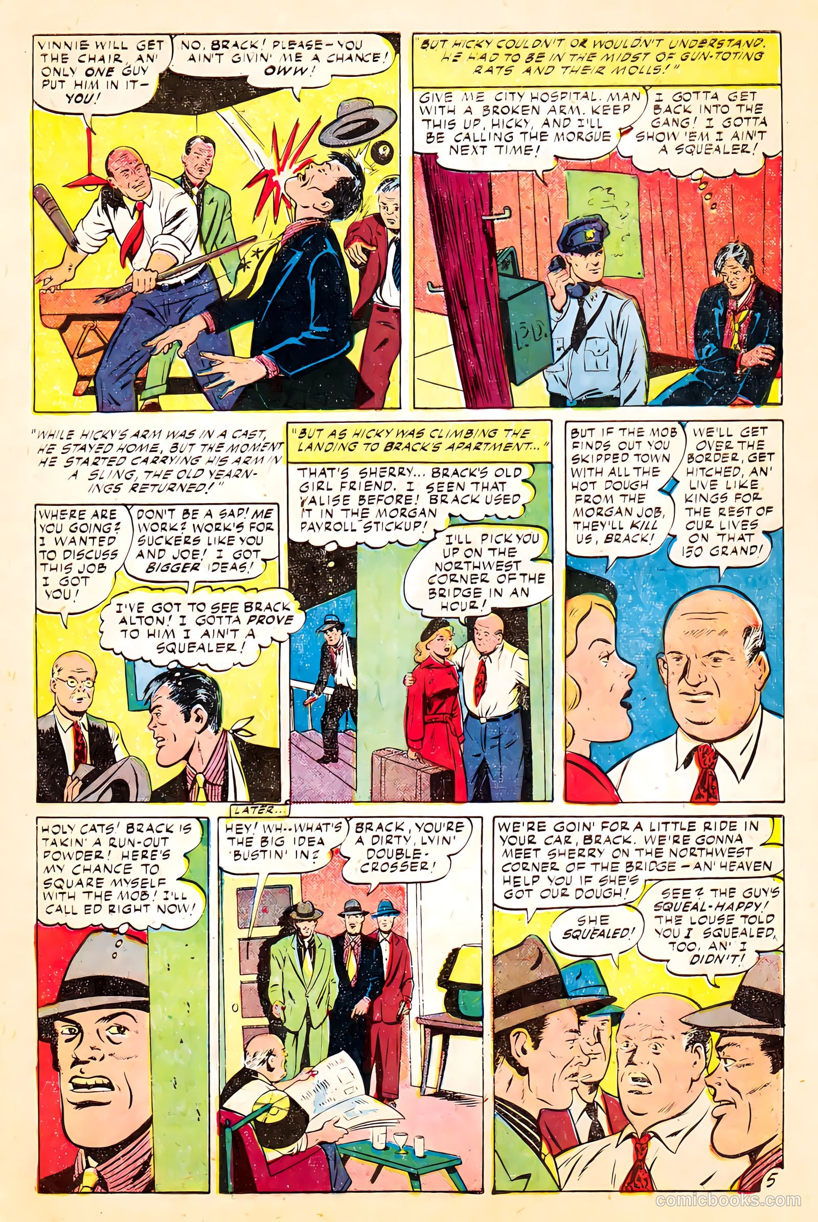 Trapped! #4 (1955) — page 7 of 36