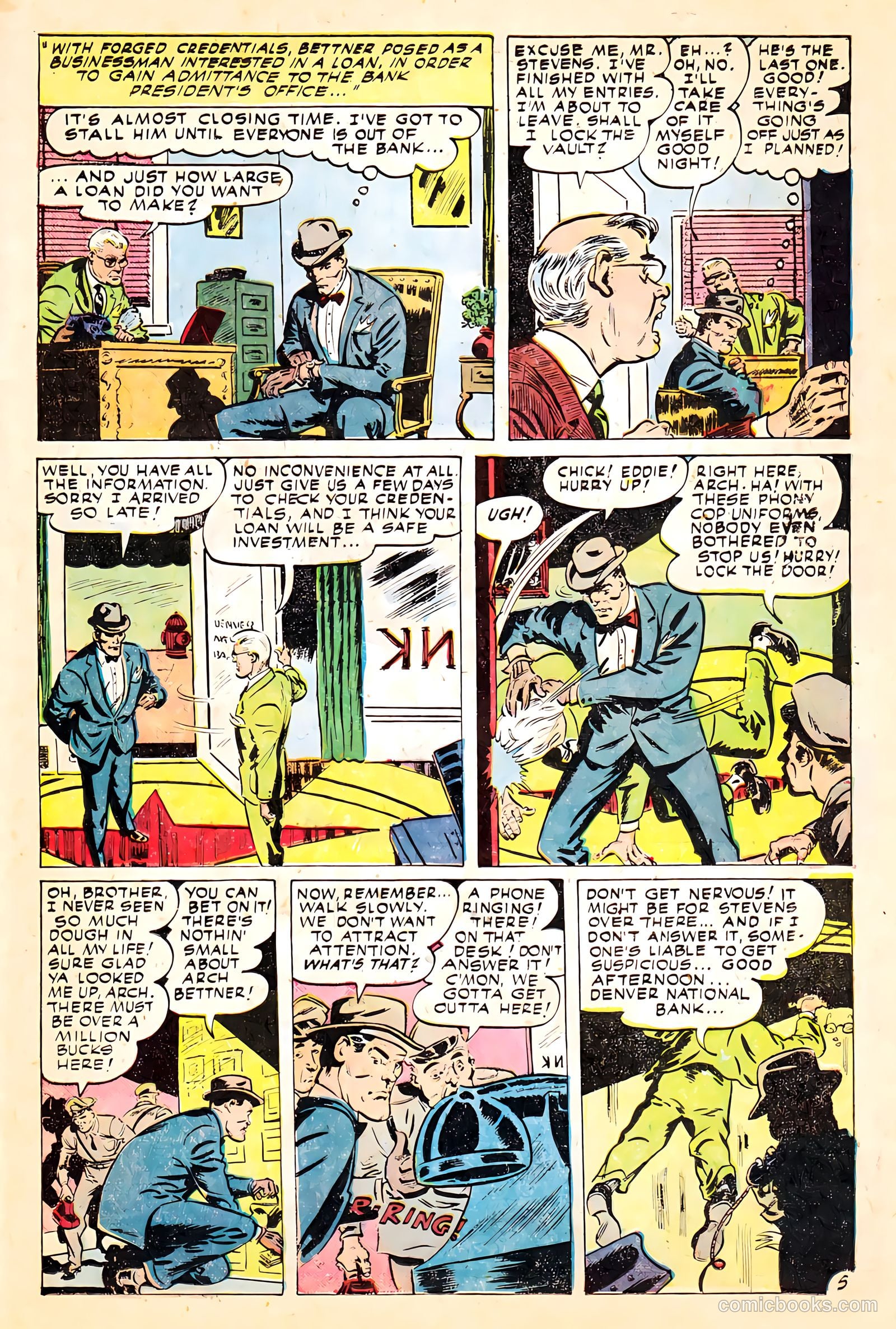 Trapped! #4 (1955) — page 15 of 36