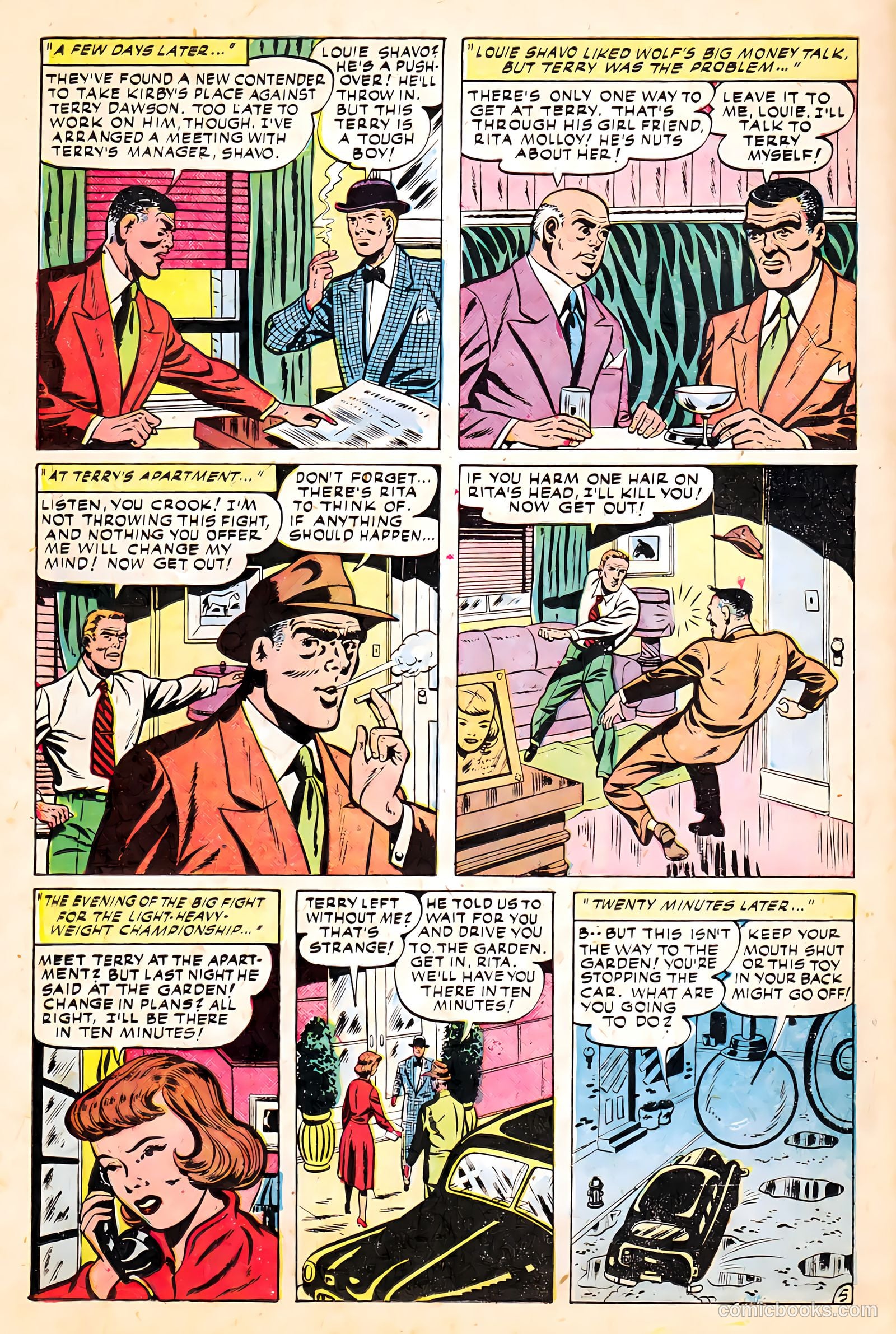Trapped! #4 (1955) — page 22 of 36