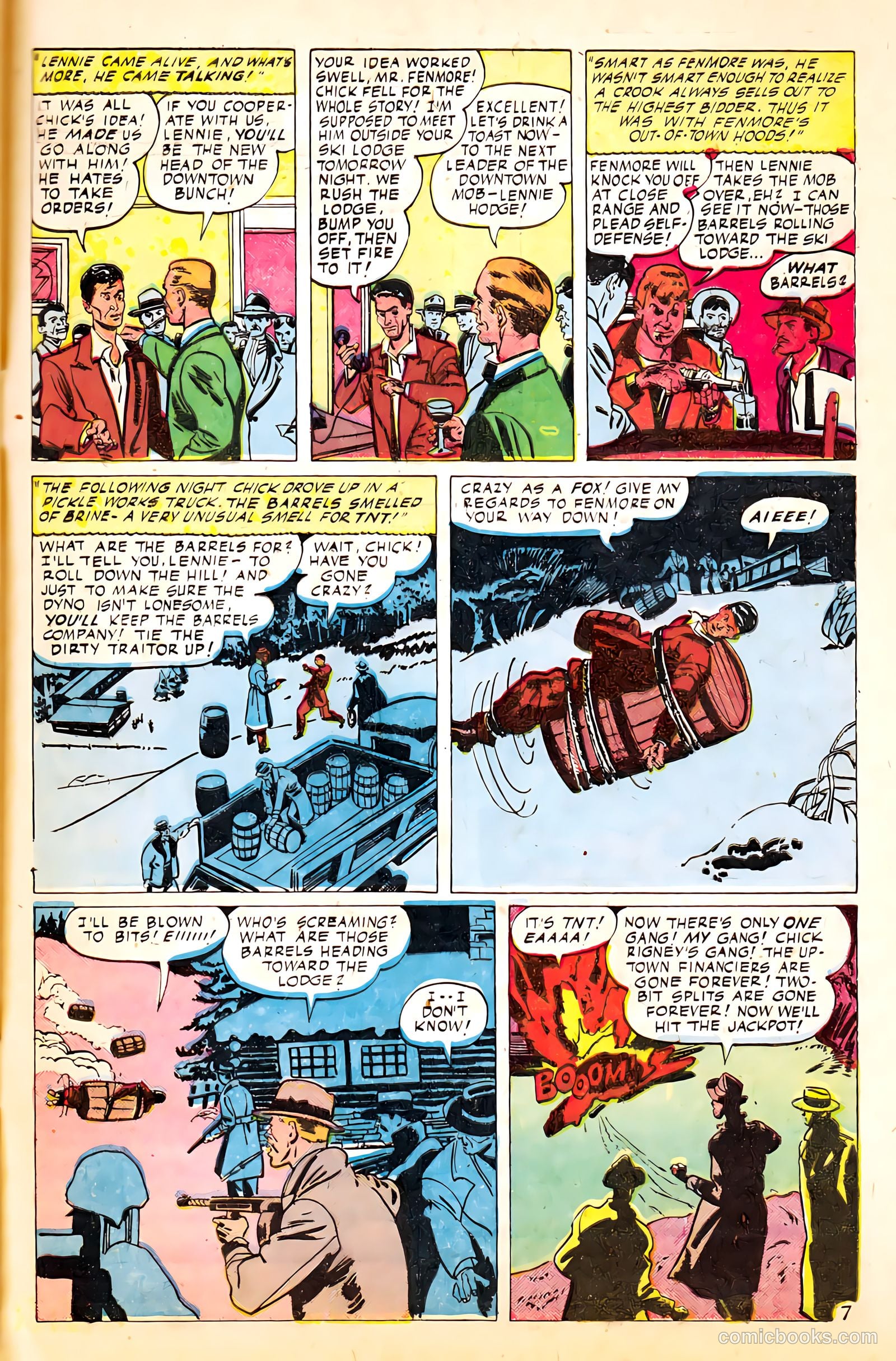 Trapped! #4 (1955) — page 33 of 36