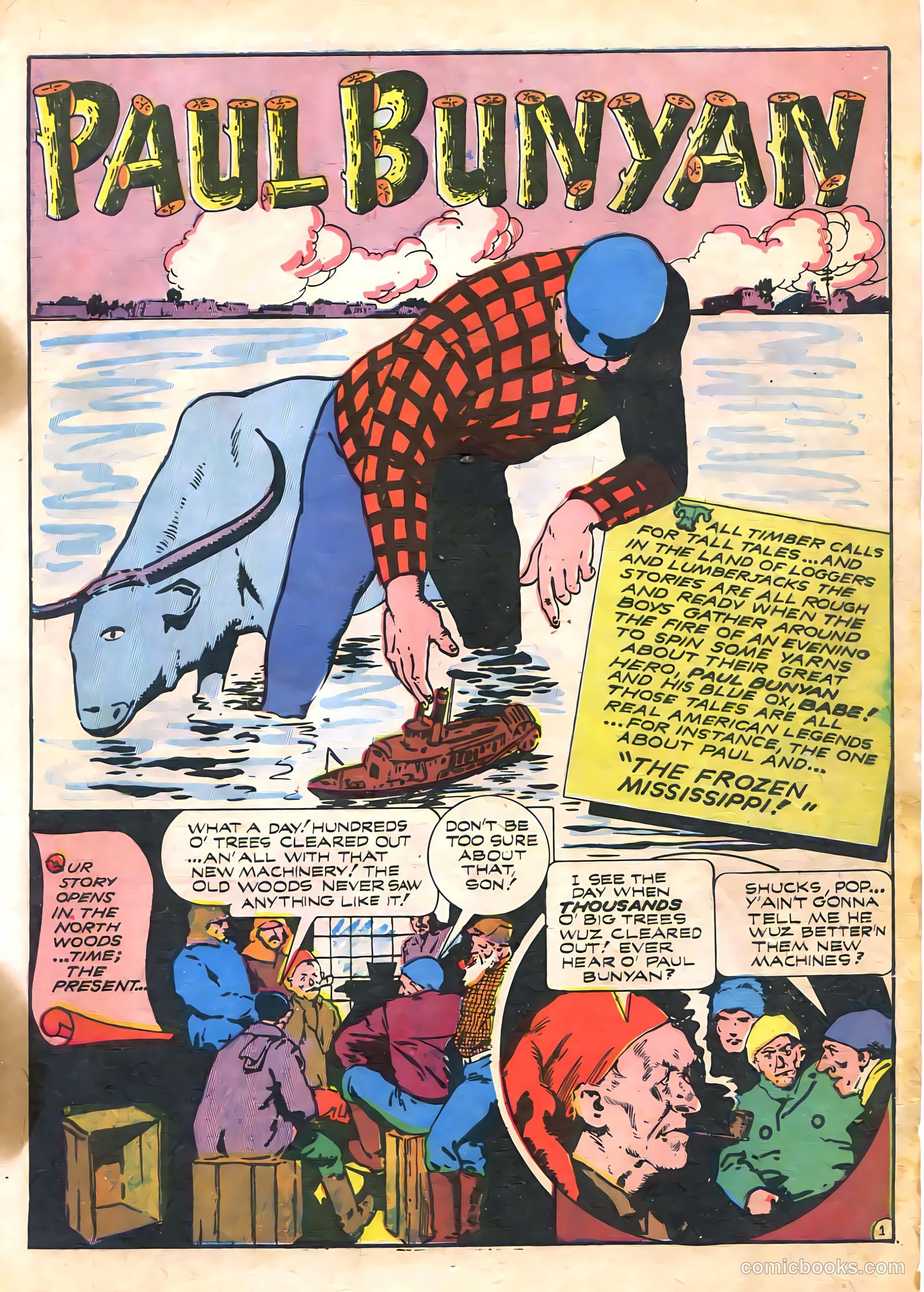 Treasure Comics #1 (1945) — page 3 of 52