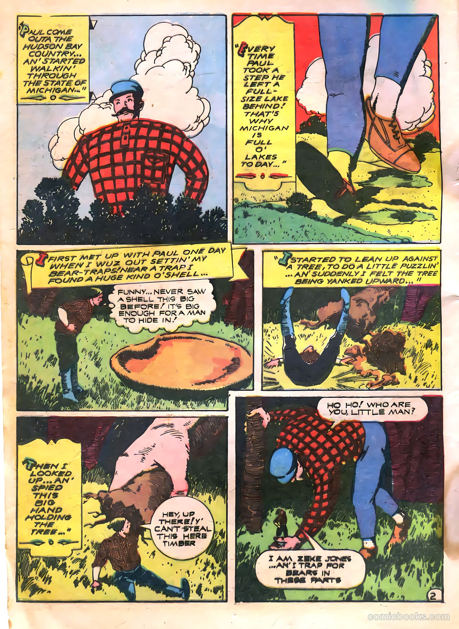 Treasure Comics #1 (1945) — page 4 of 52