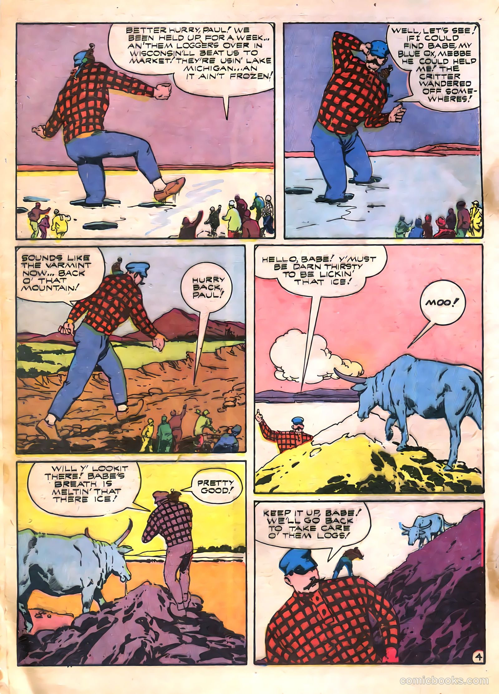 Treasure Comics #1 (1945) — page 6 of 52