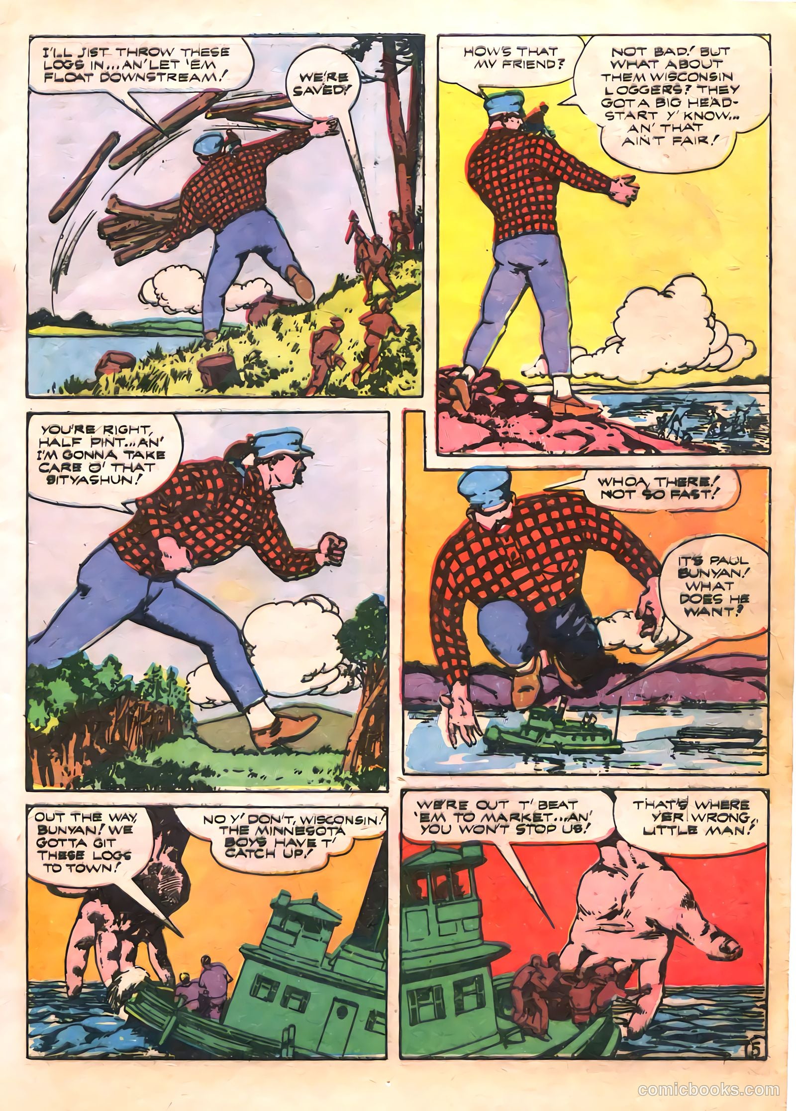 Treasure Comics #1 (1945) — page 7 of 52