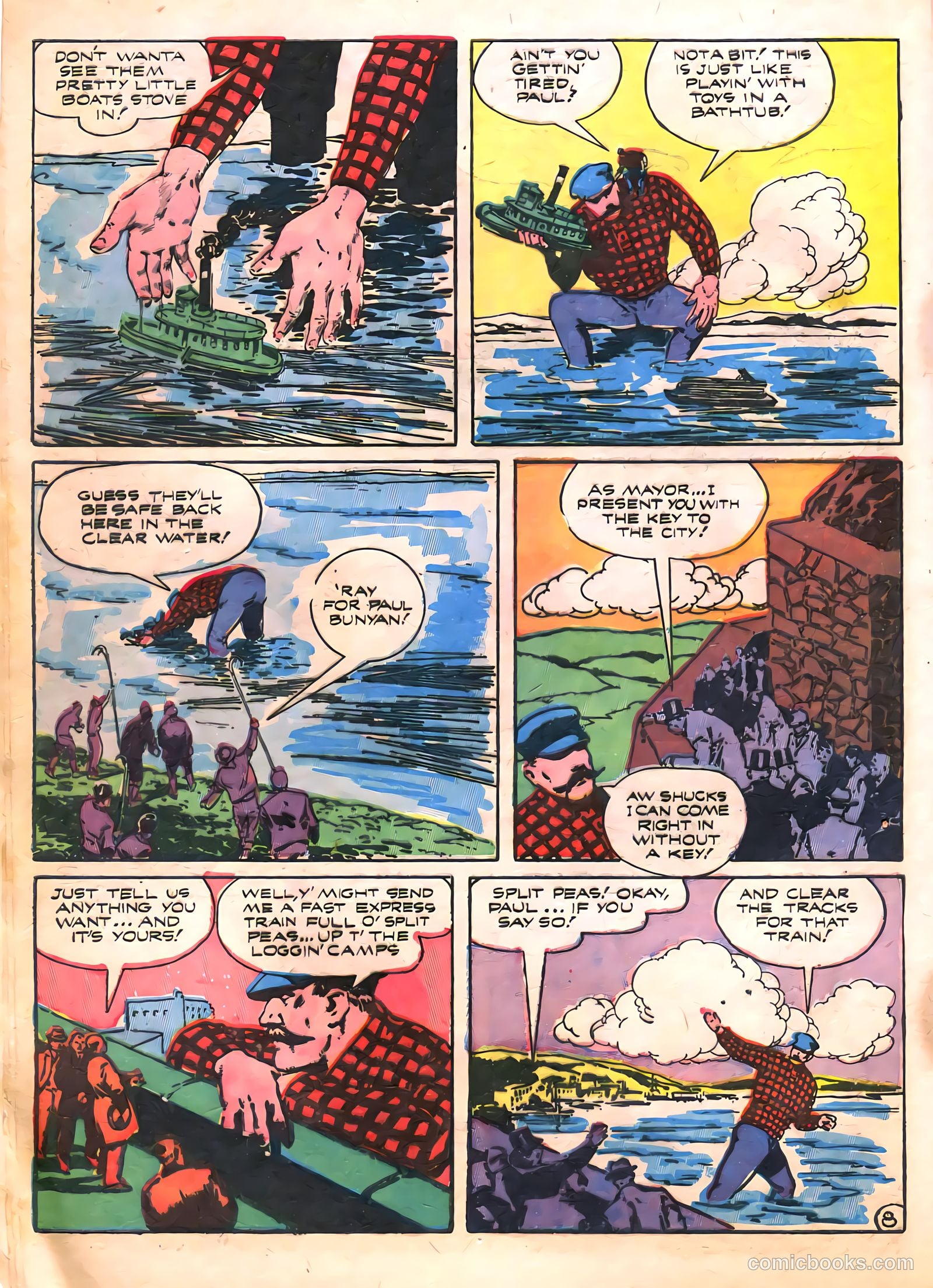 Treasure Comics #1 (1945) — page 10 of 52