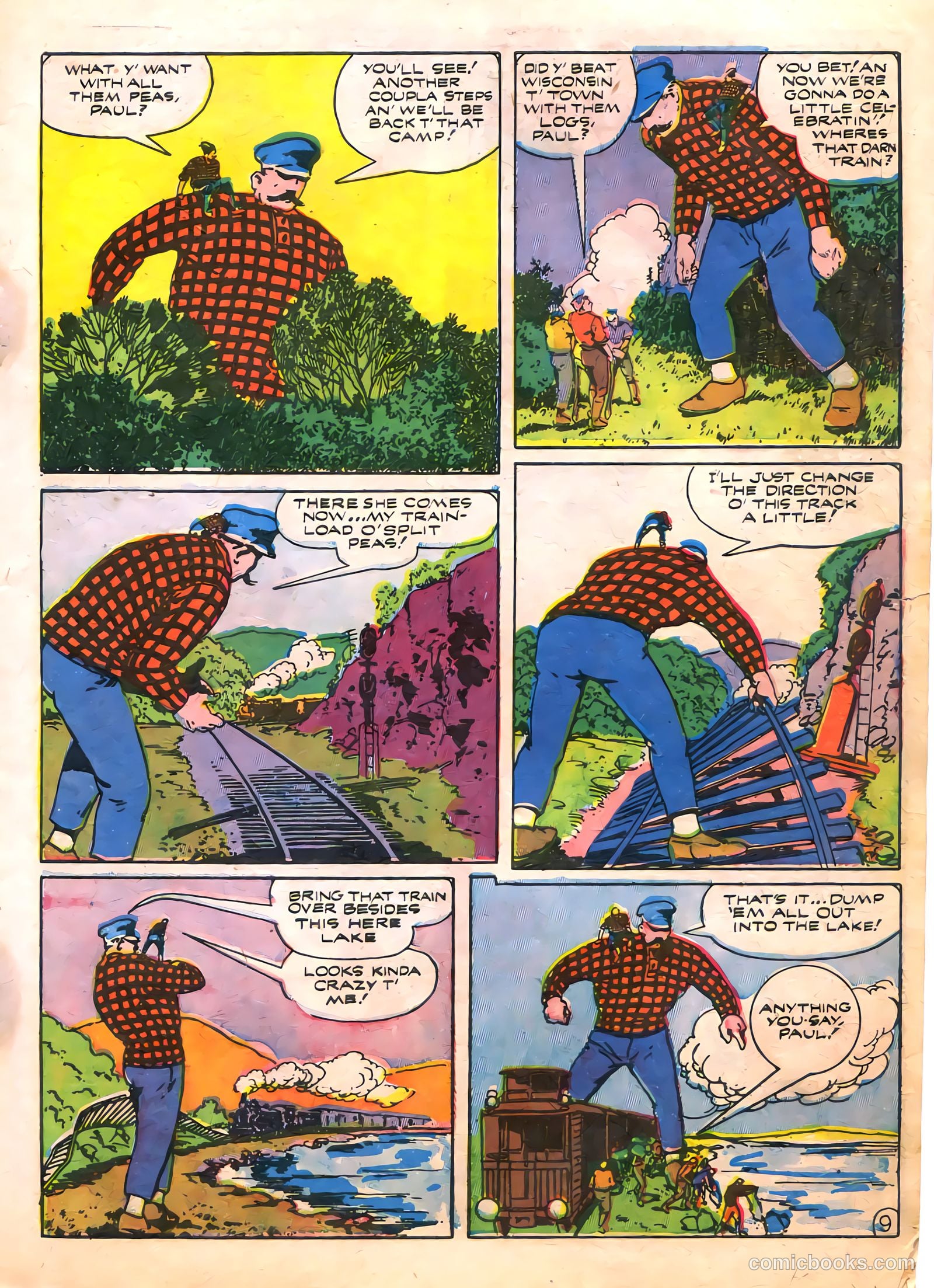 Treasure Comics #1 (1945) — page 11 of 52