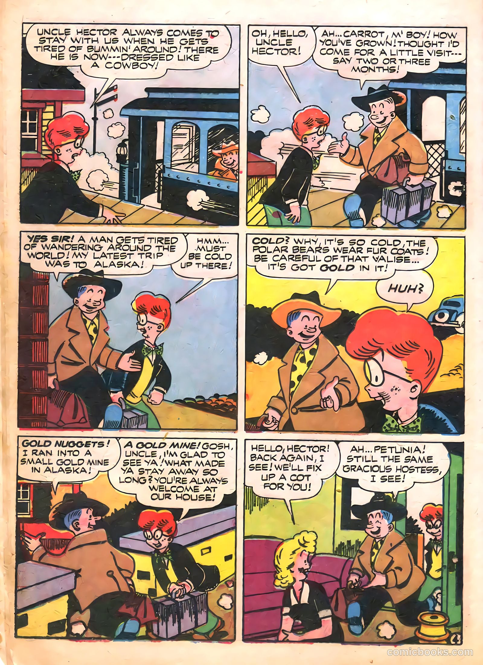 Treasure Comics #1 (1945) — page 16 of 52