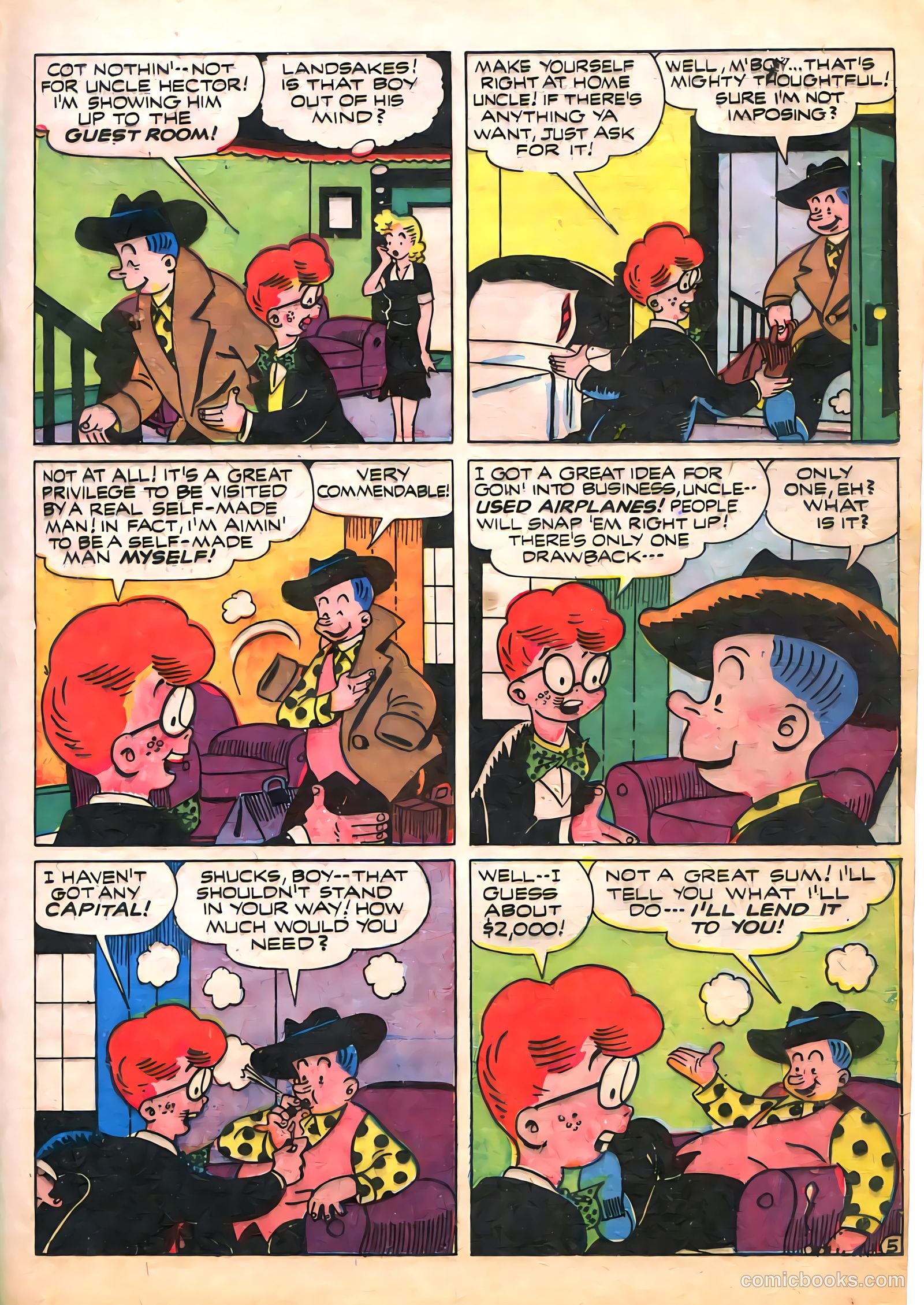 Treasure Comics #1 (1945) — page 17 of 52