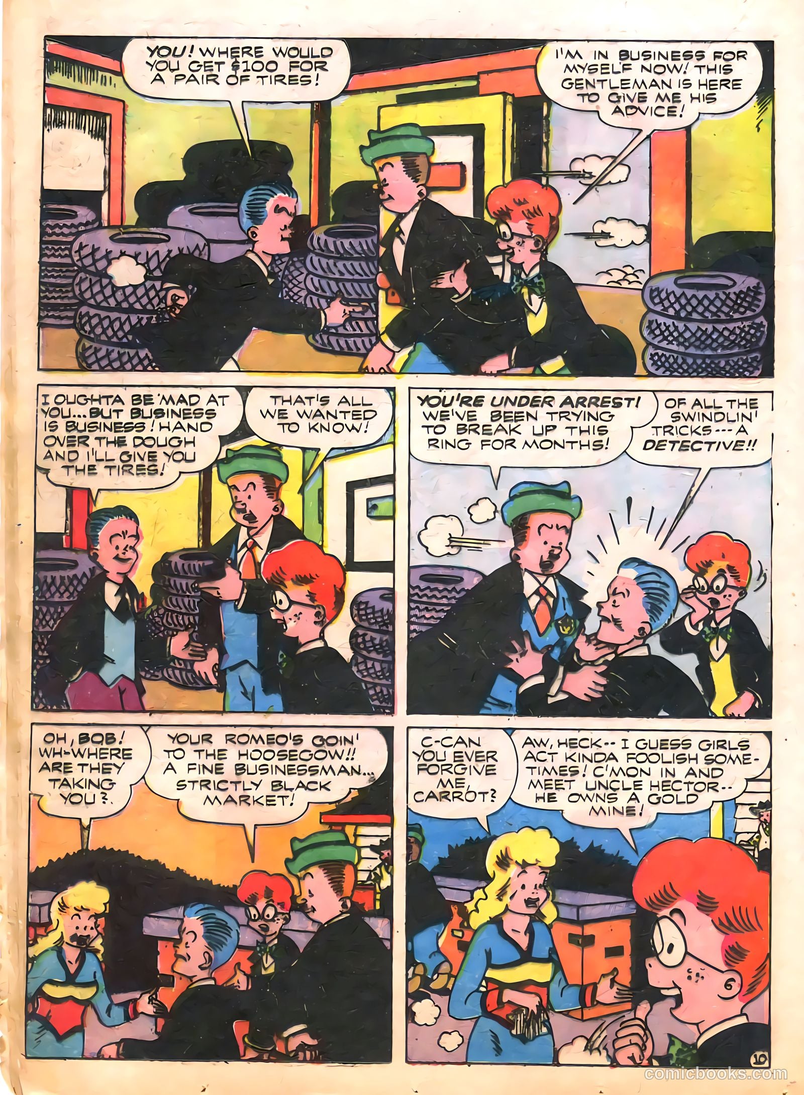 Treasure Comics #1 (1945) — page 22 of 52