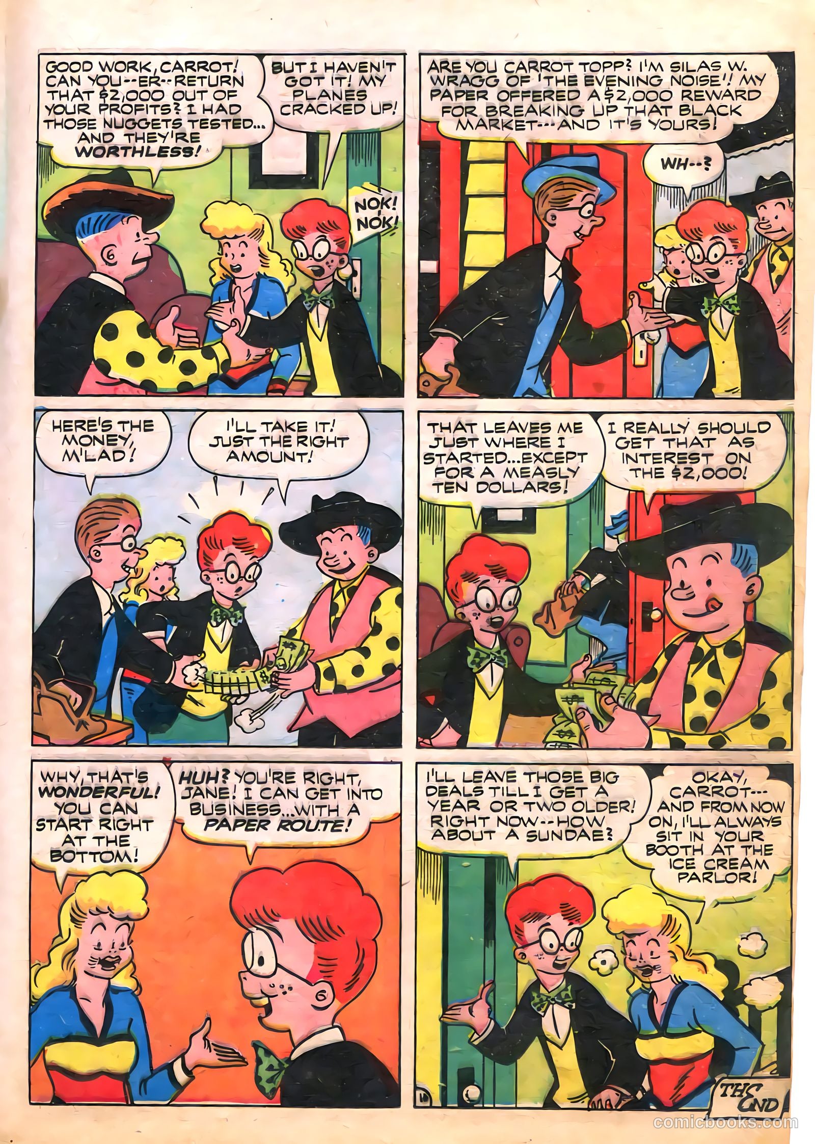 Treasure Comics #1 (1945) — page 23 of 52