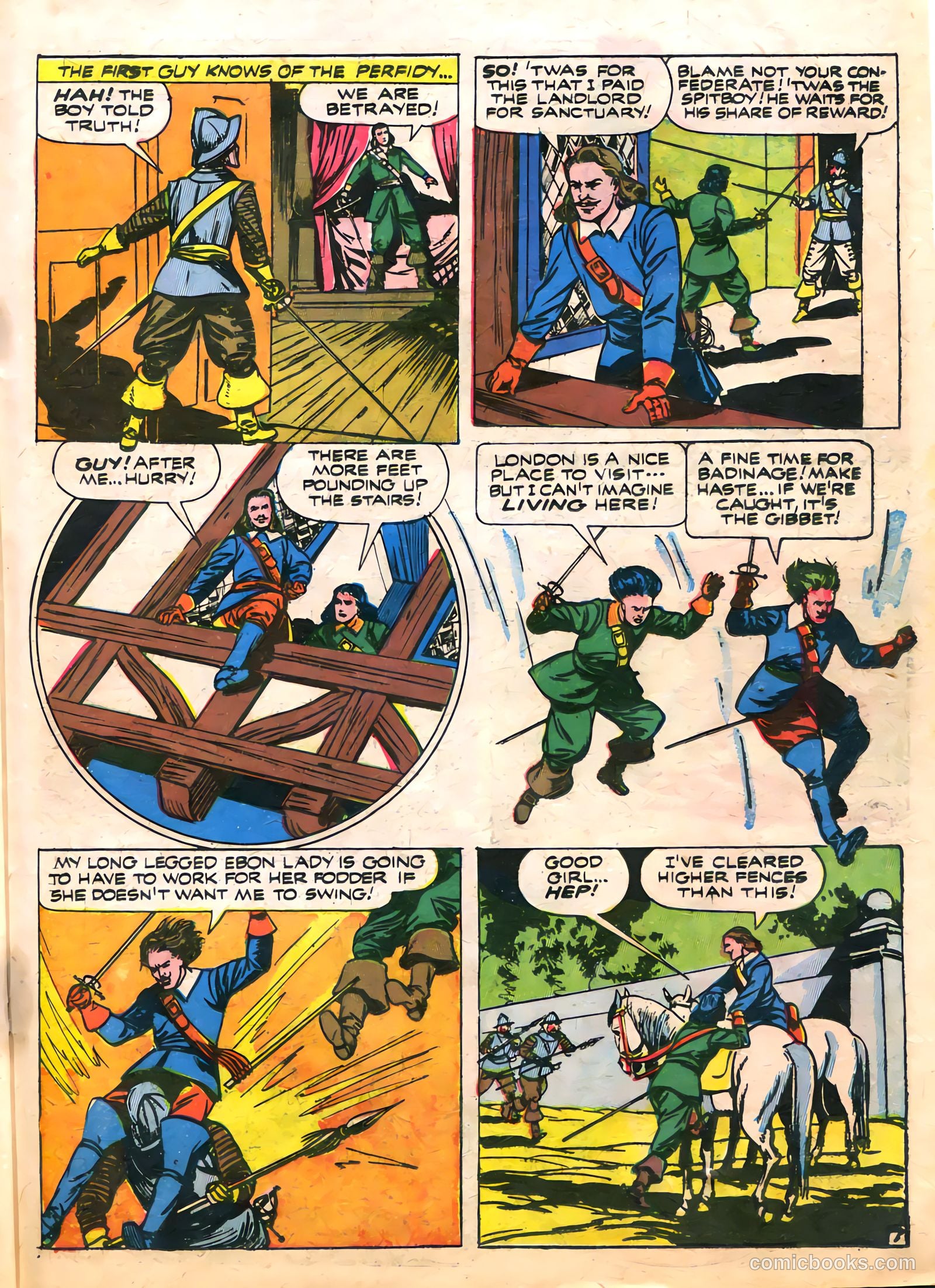 Treasure Comics #1 (1945) — page 35 of 52