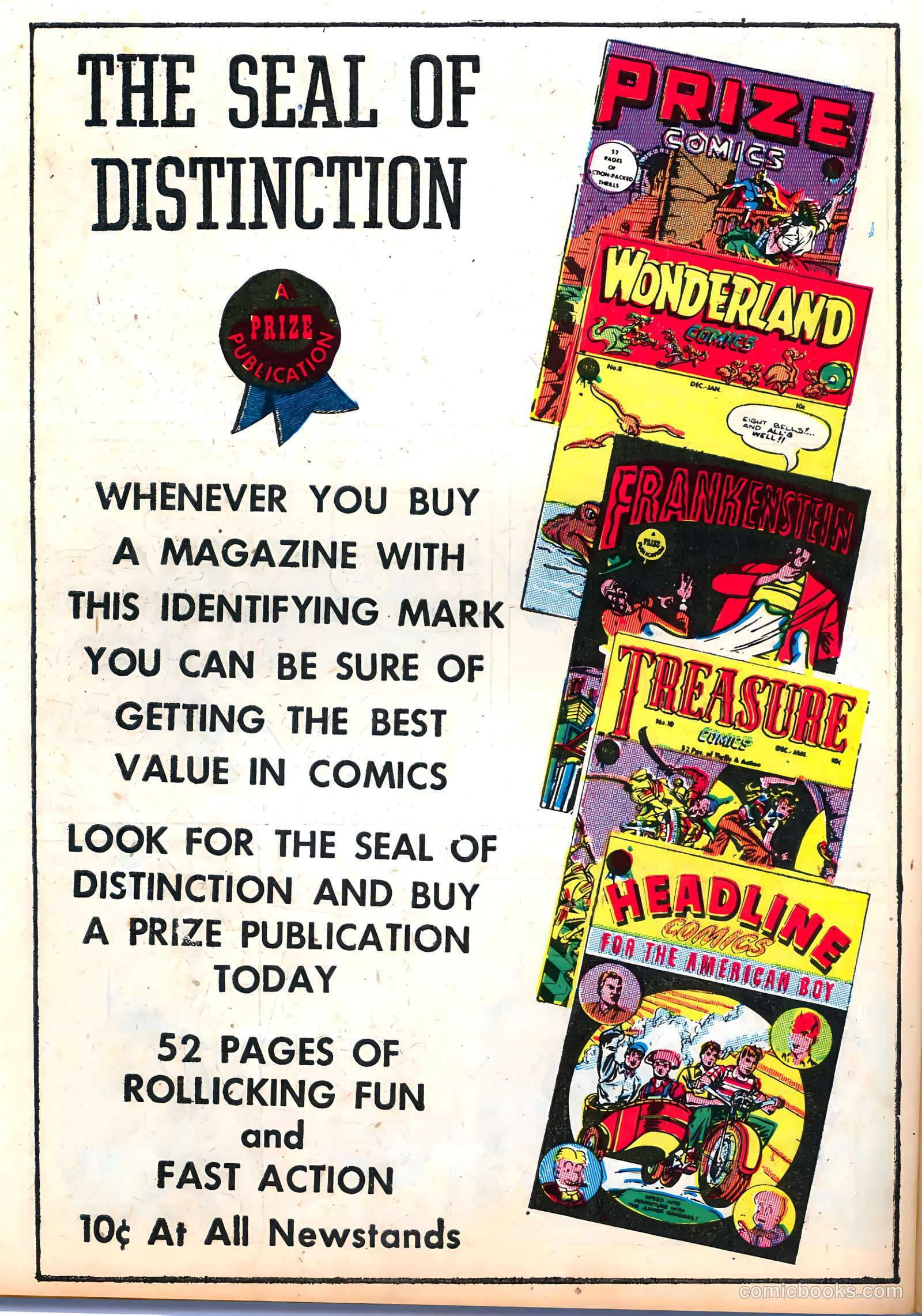 Treasure Comics #10 (1946) — page 42 of 52