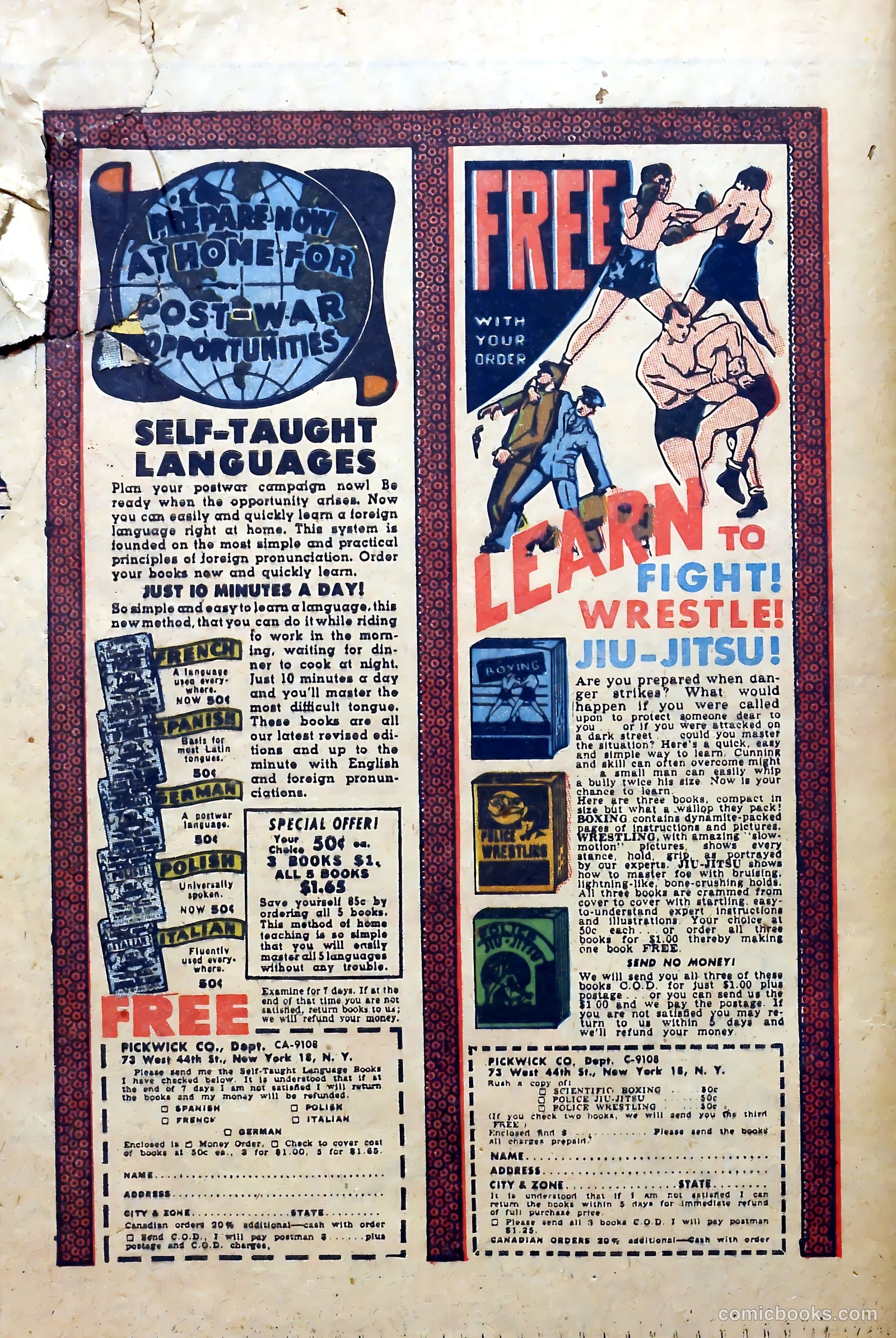 Treasure Comics #2 (1945) — page 50 of 52