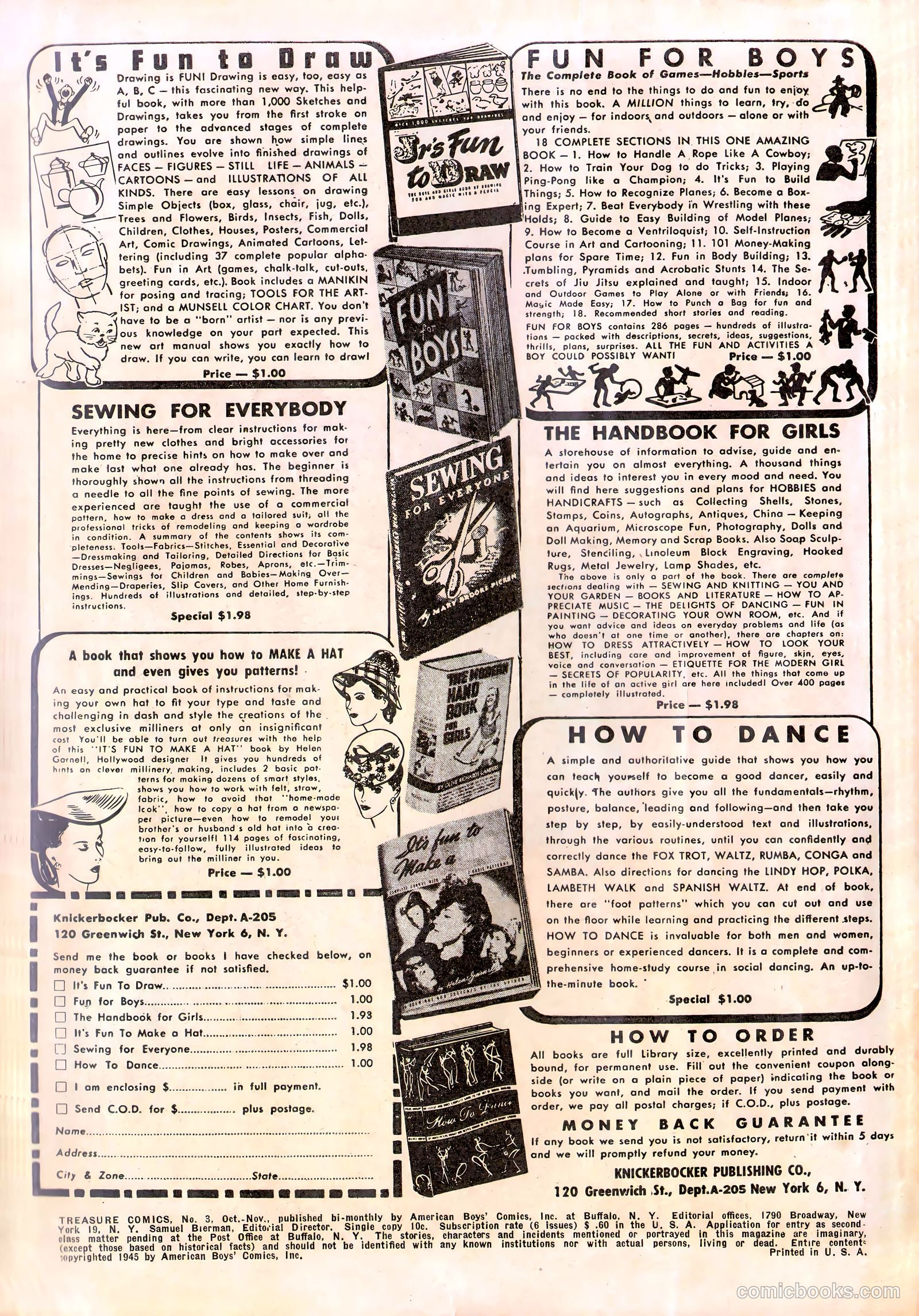 Treasure Comics #3 (1945) — page 2 of 52