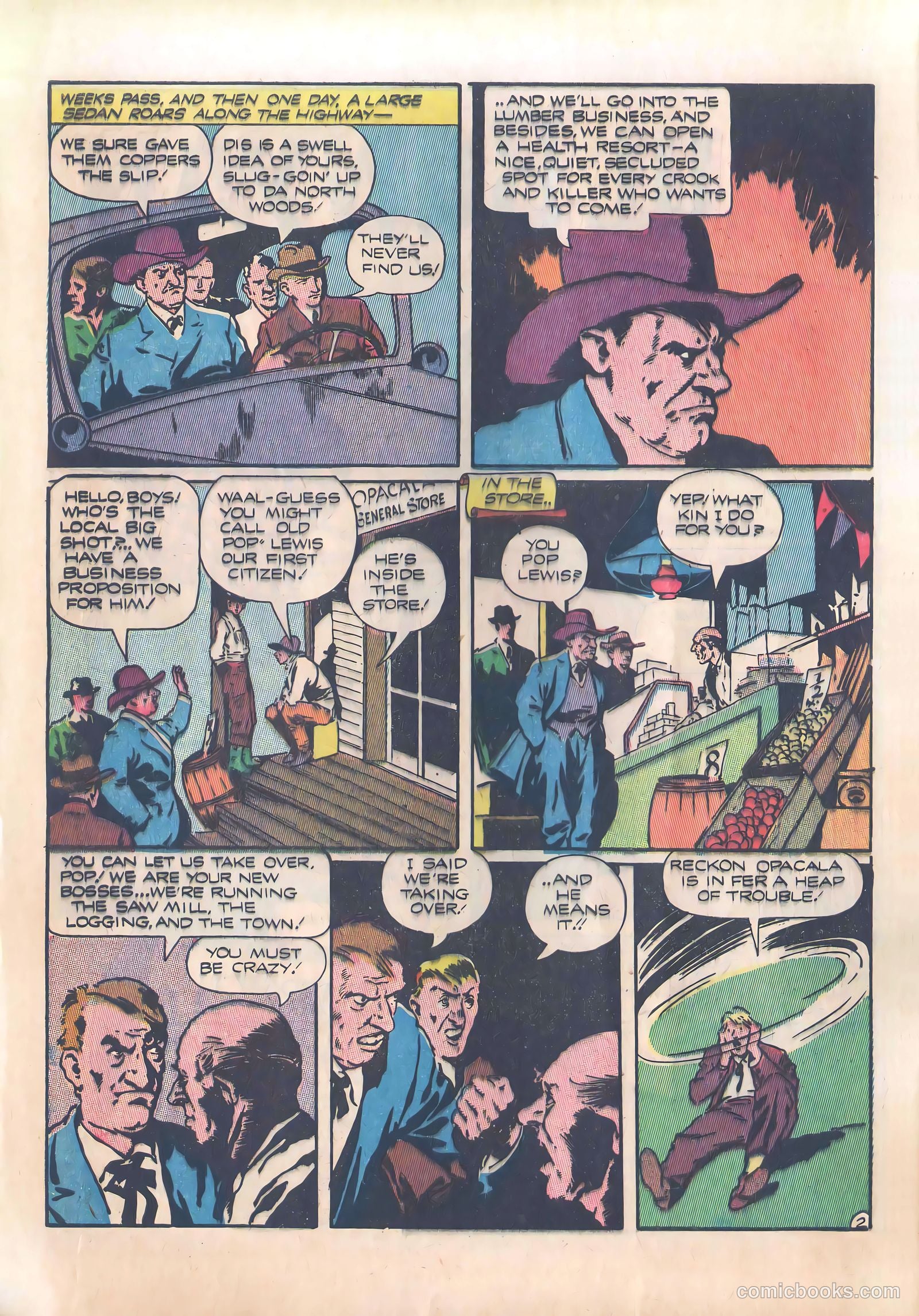 Treasure Comics #3 (1945) — page 4 of 52